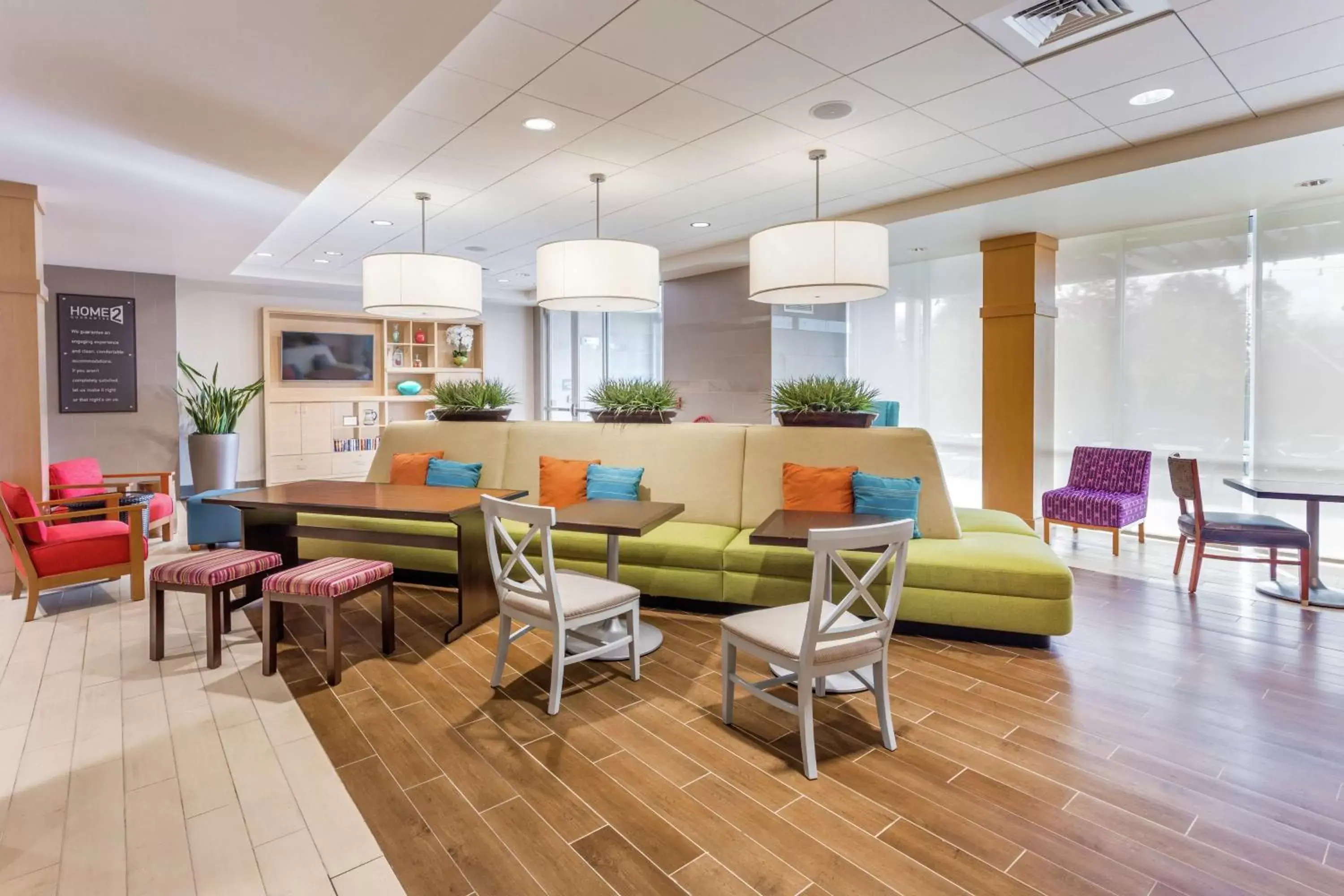 Lobby or reception in Home2 Suites by Hilton Albany Airport/Wolf Rd Lobby or reception in Home2 Suites by Hilton Albany Airport/Wolf Rd