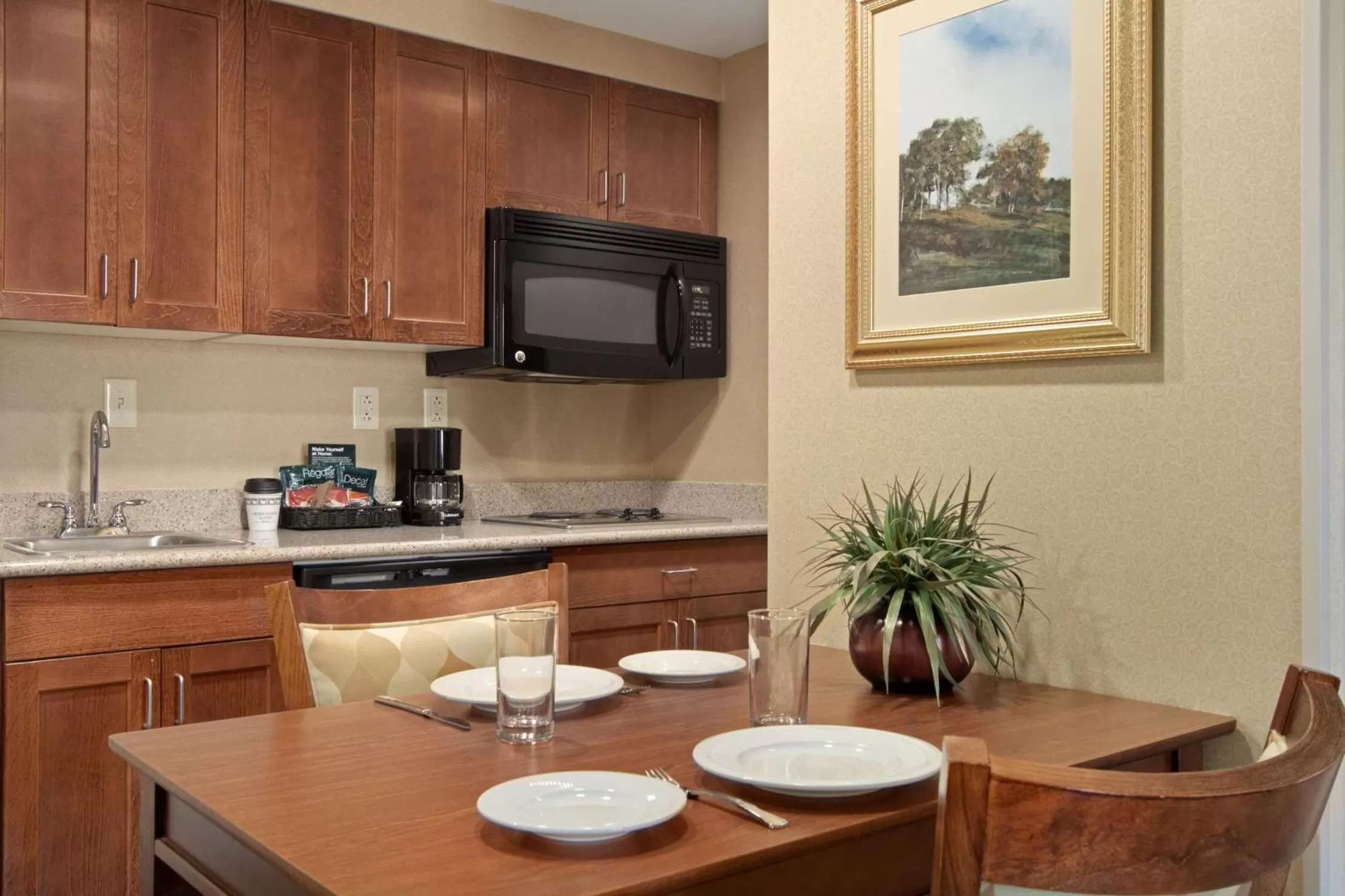 Kitchen or kitchenette in Homewood Suites by Hilton Rochester - Victor
