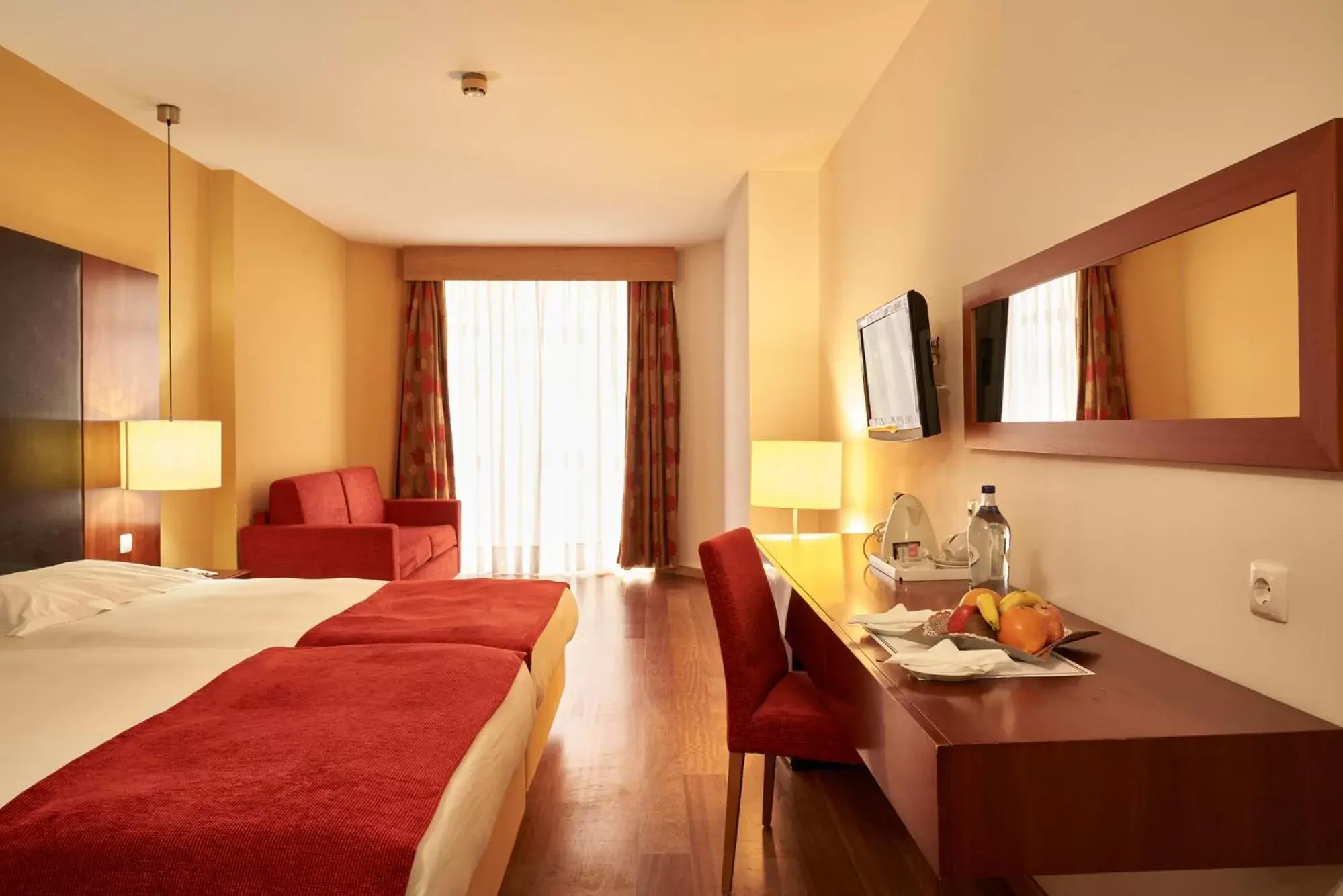 Bedroom in Leziria Parque Hotel