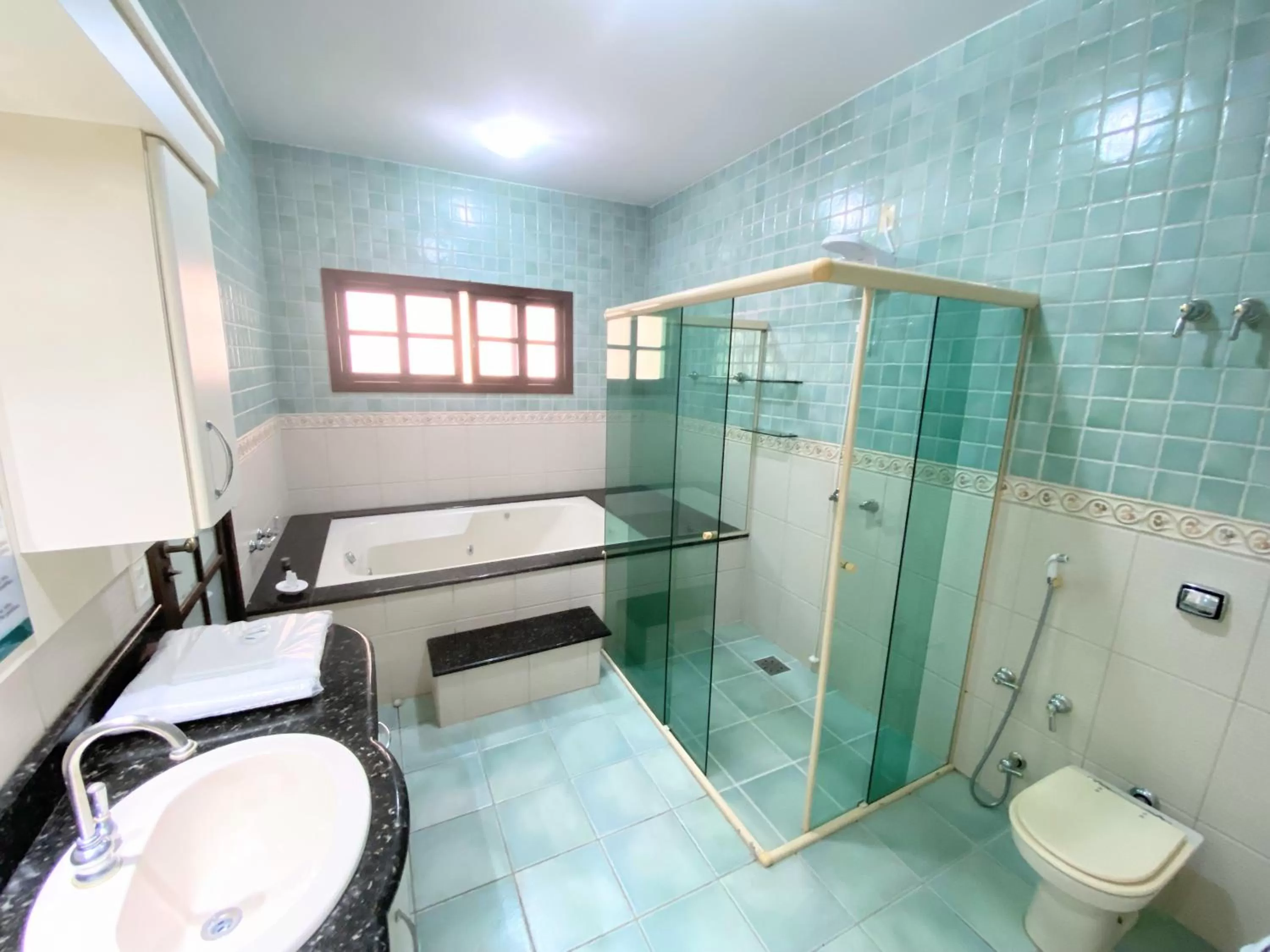 Bathroom in Pousada Canasvieiras