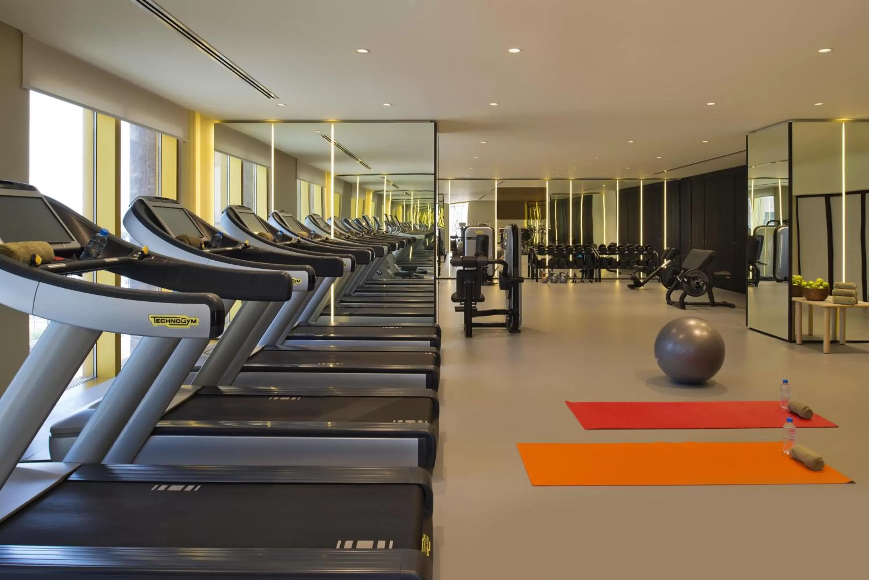 Fitness centre/facilities in voco Doha West Bay Suites by IHG