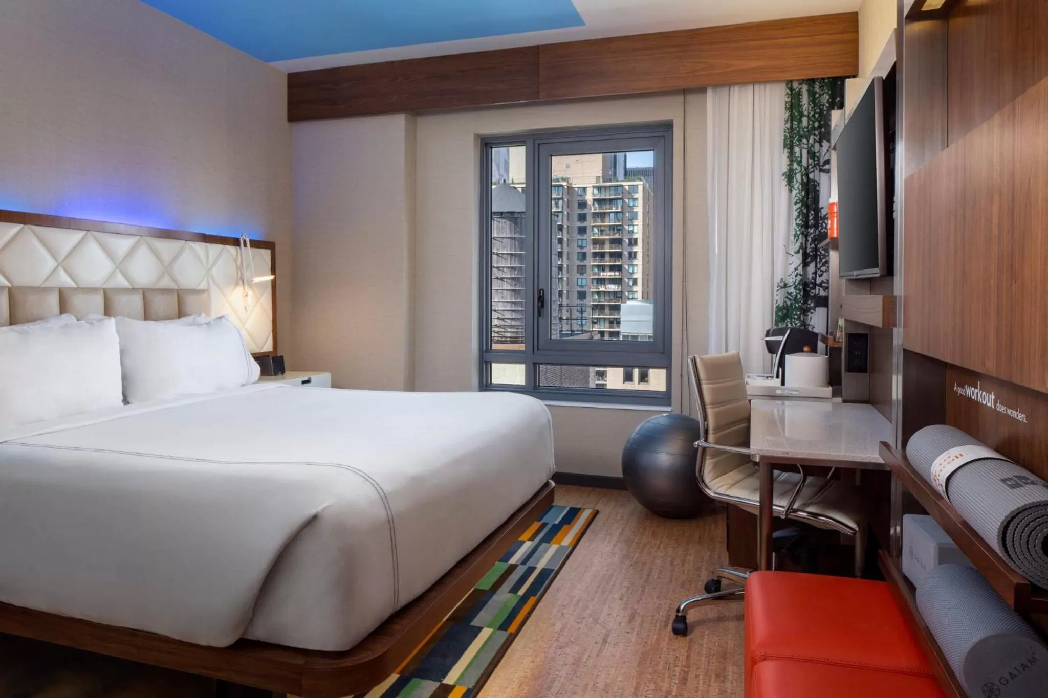 Photo of the whole room, Bed in EVEN Hotel New York - Midtown East by IHG