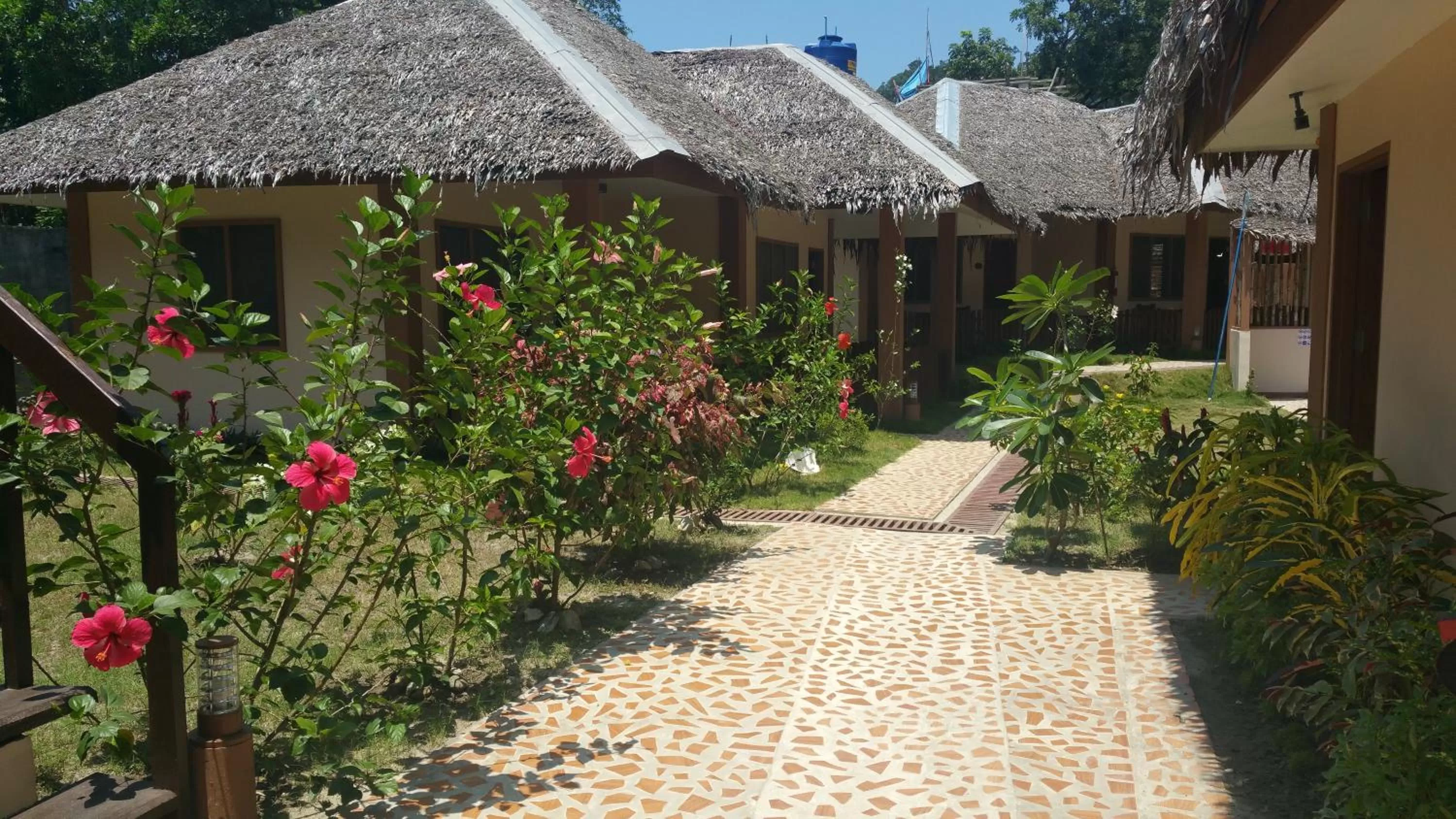 Garden view in Rubin Resort