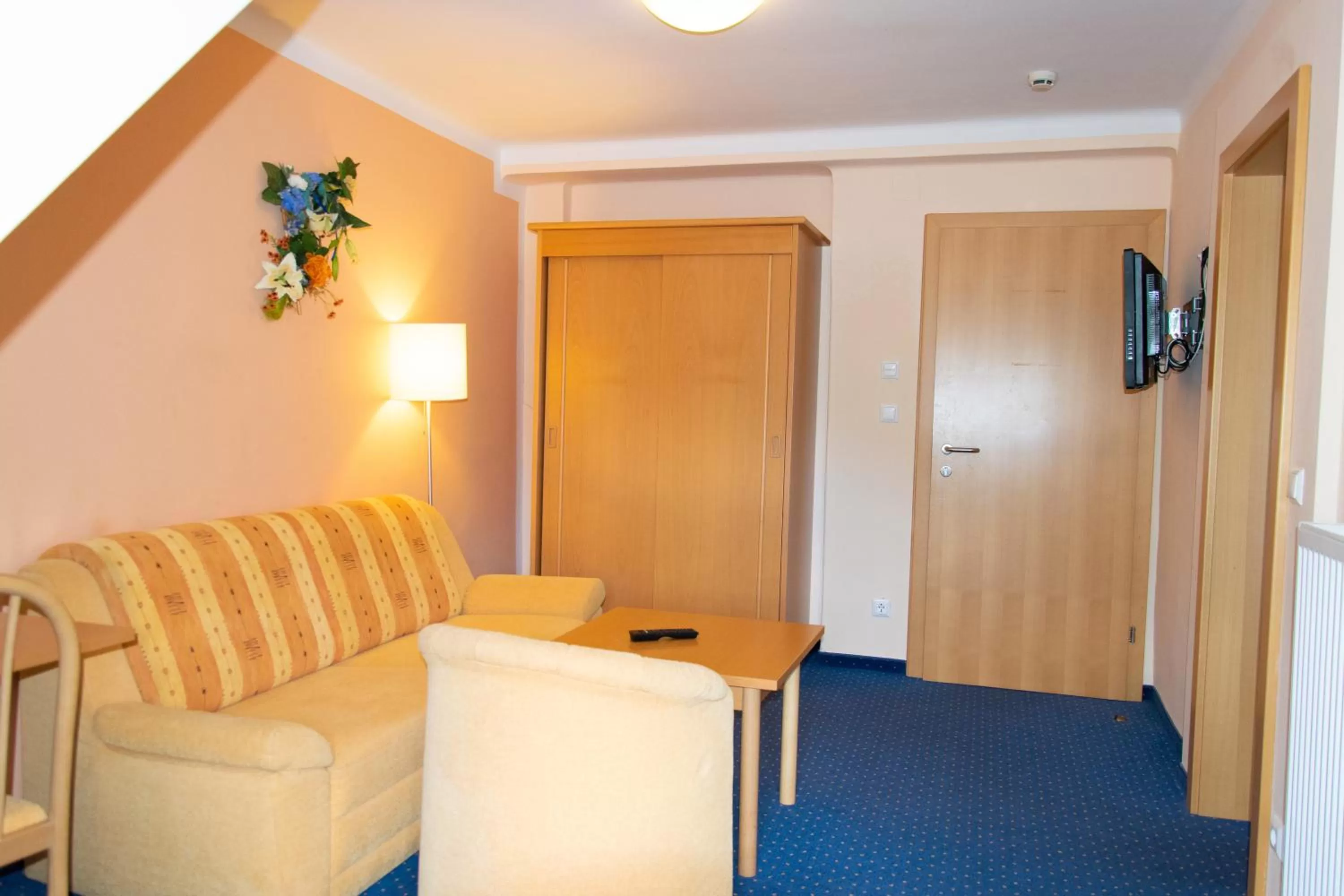 Living room in Strandhotel Burgstaller