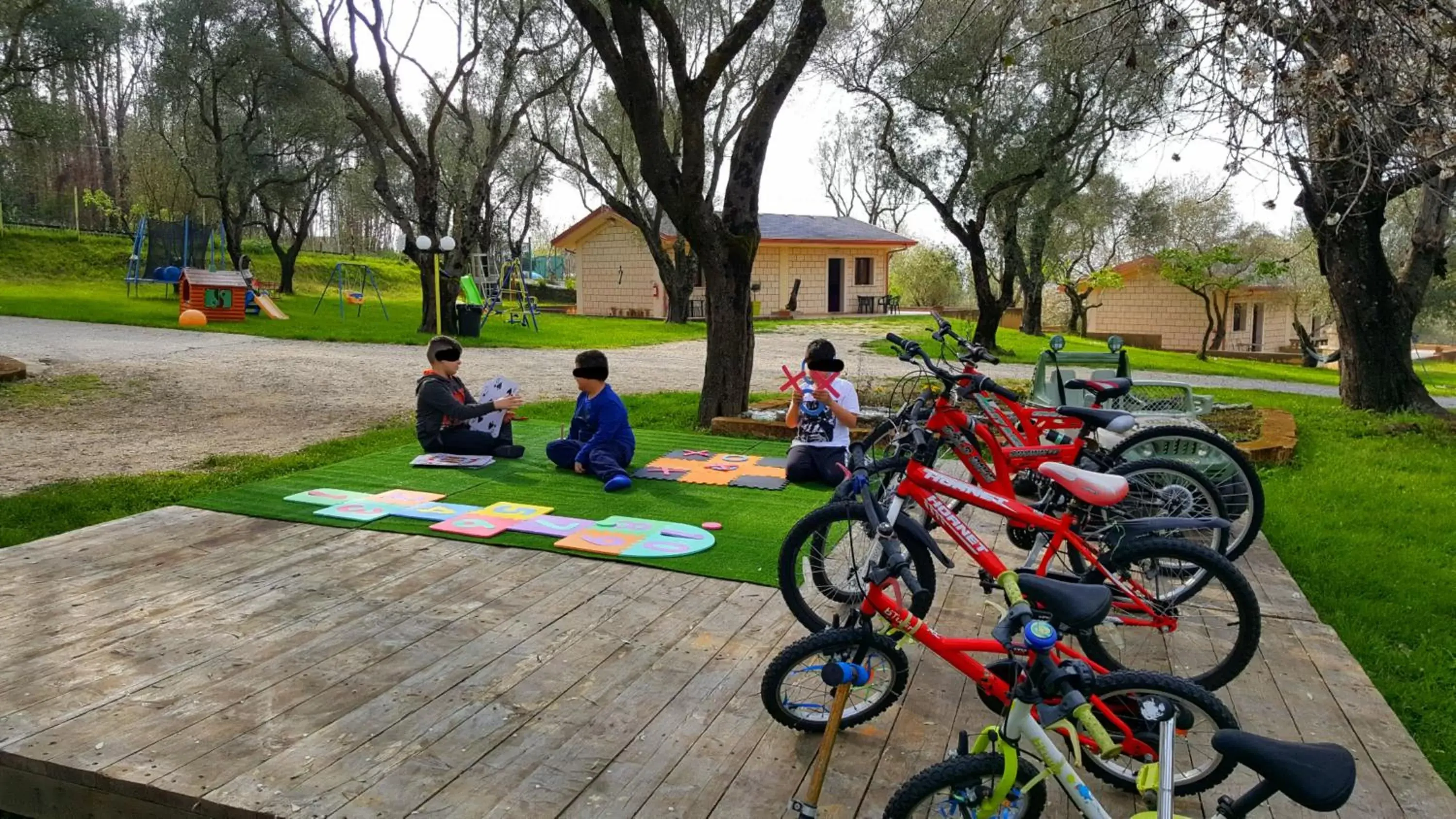 Children play ground in Green Park Hotel & Residence