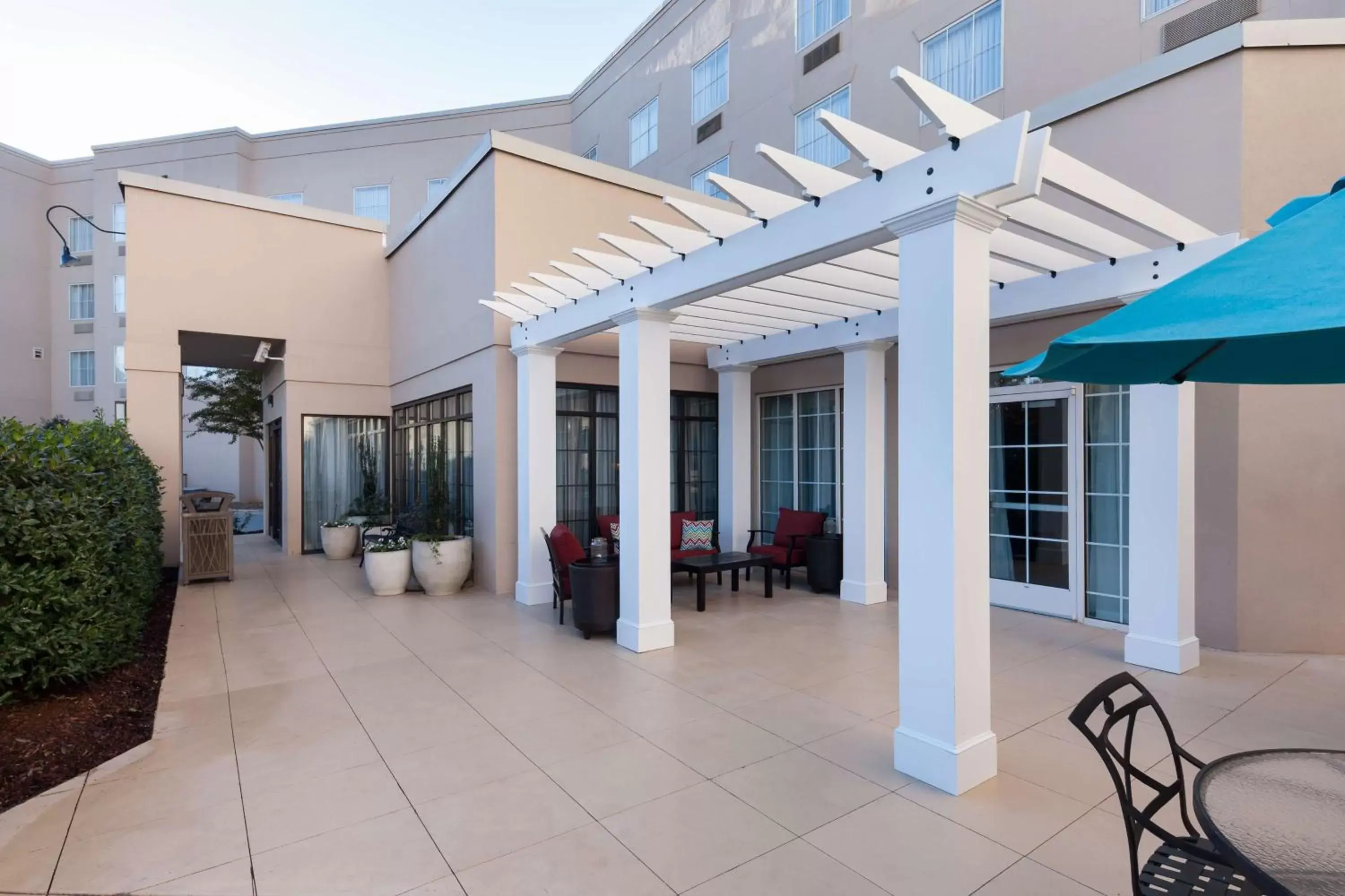 Patio in Homewood Suites by Hilton Huntsville-Village of Providence