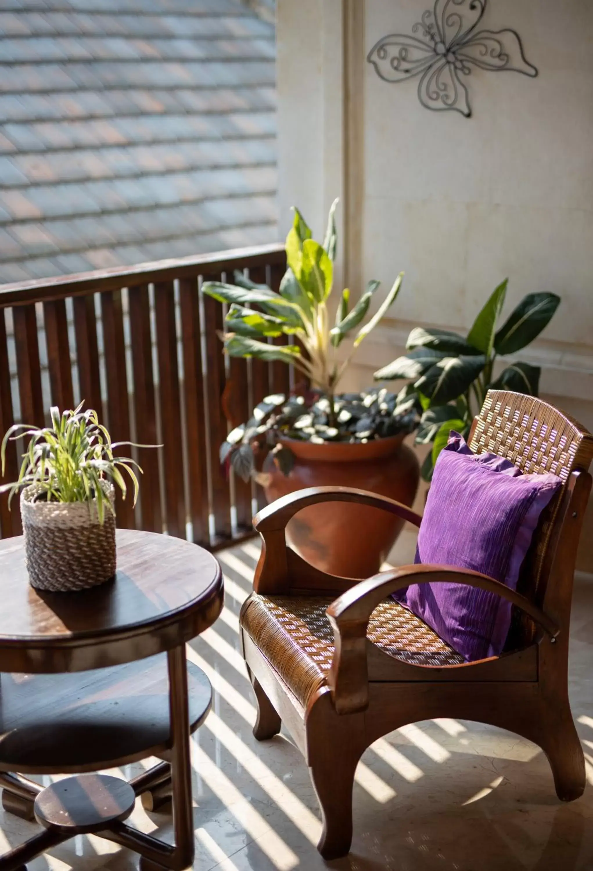 Balcony/Terrace in Kano Sari Ubud Villas