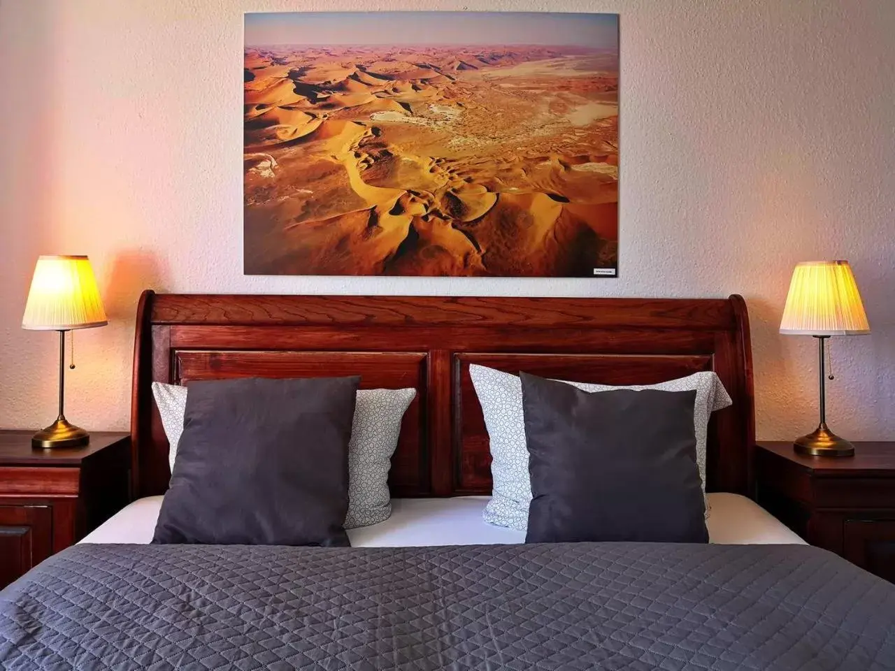 Bed in Landlust Hotel Bed in Landlust Hotel