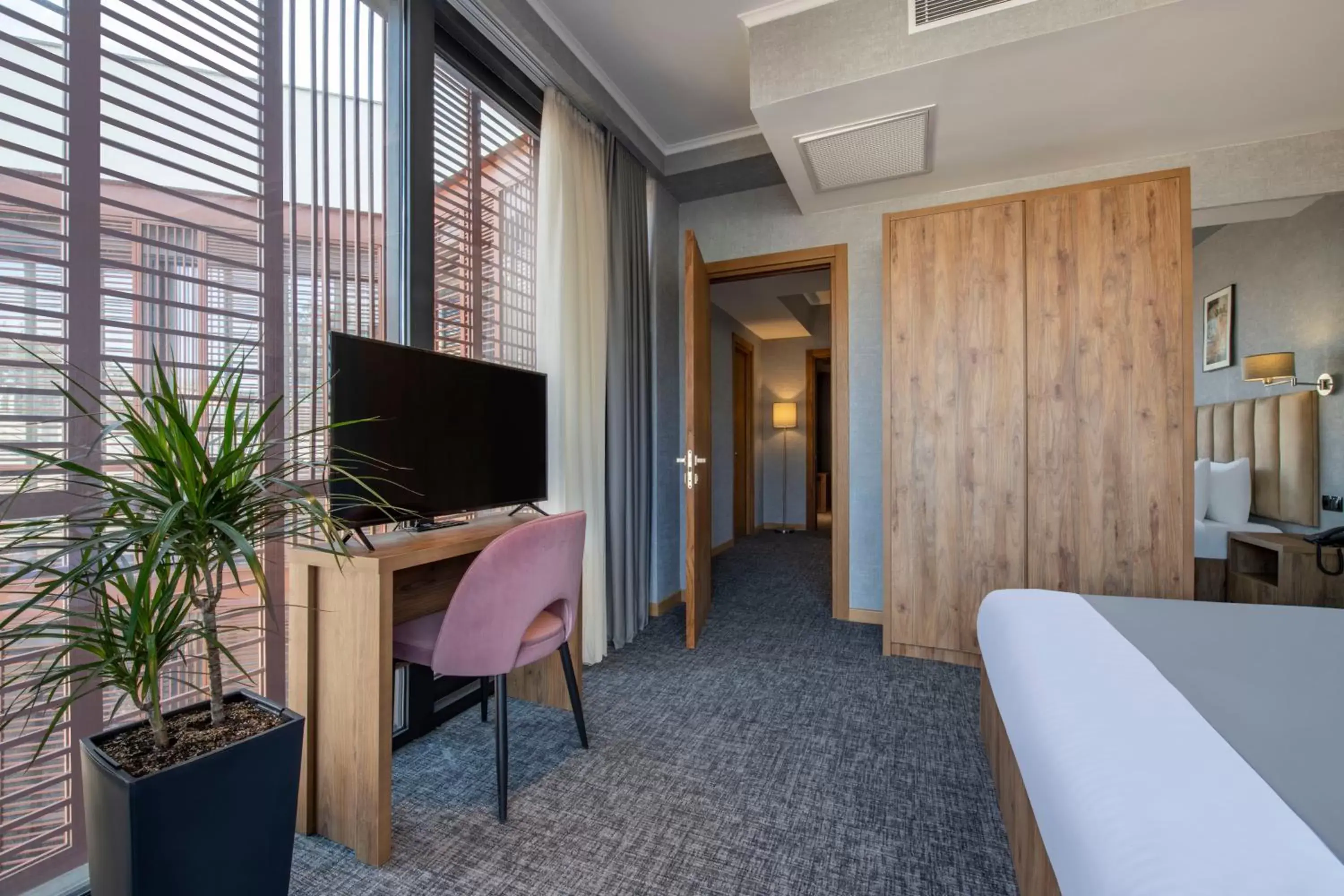 Communal lounge/ TV room, Bed in Barnovi Boutique Hotel Communal lounge/ TV room, Bed in Barnovi Boutique Hotel