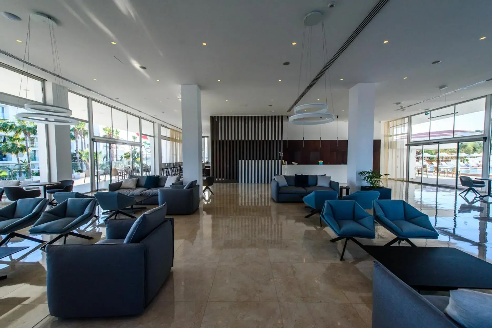 Lobby or reception, Lobby/Reception in Eleana Hotel