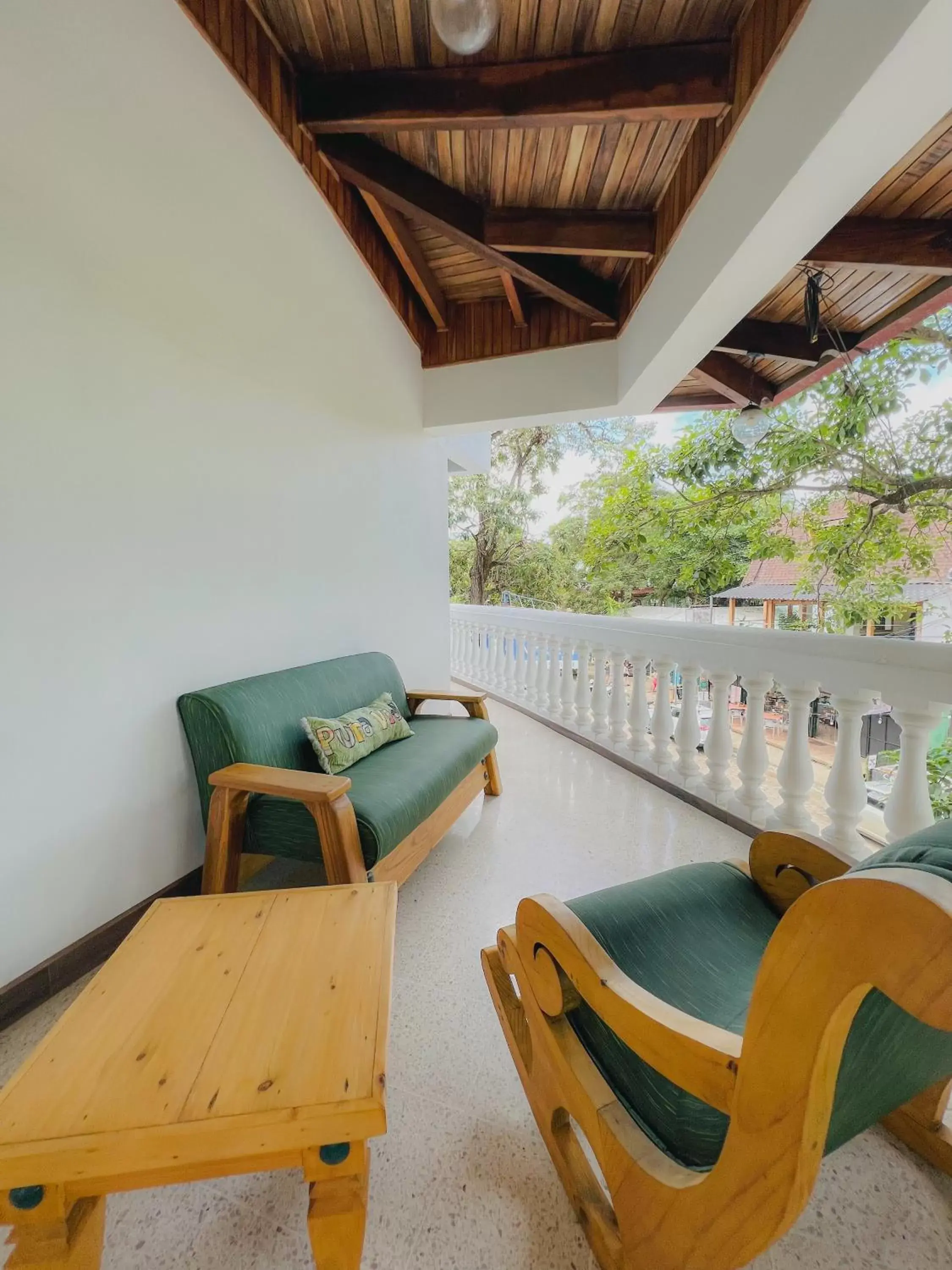 Patio in Hotel Mar Rey