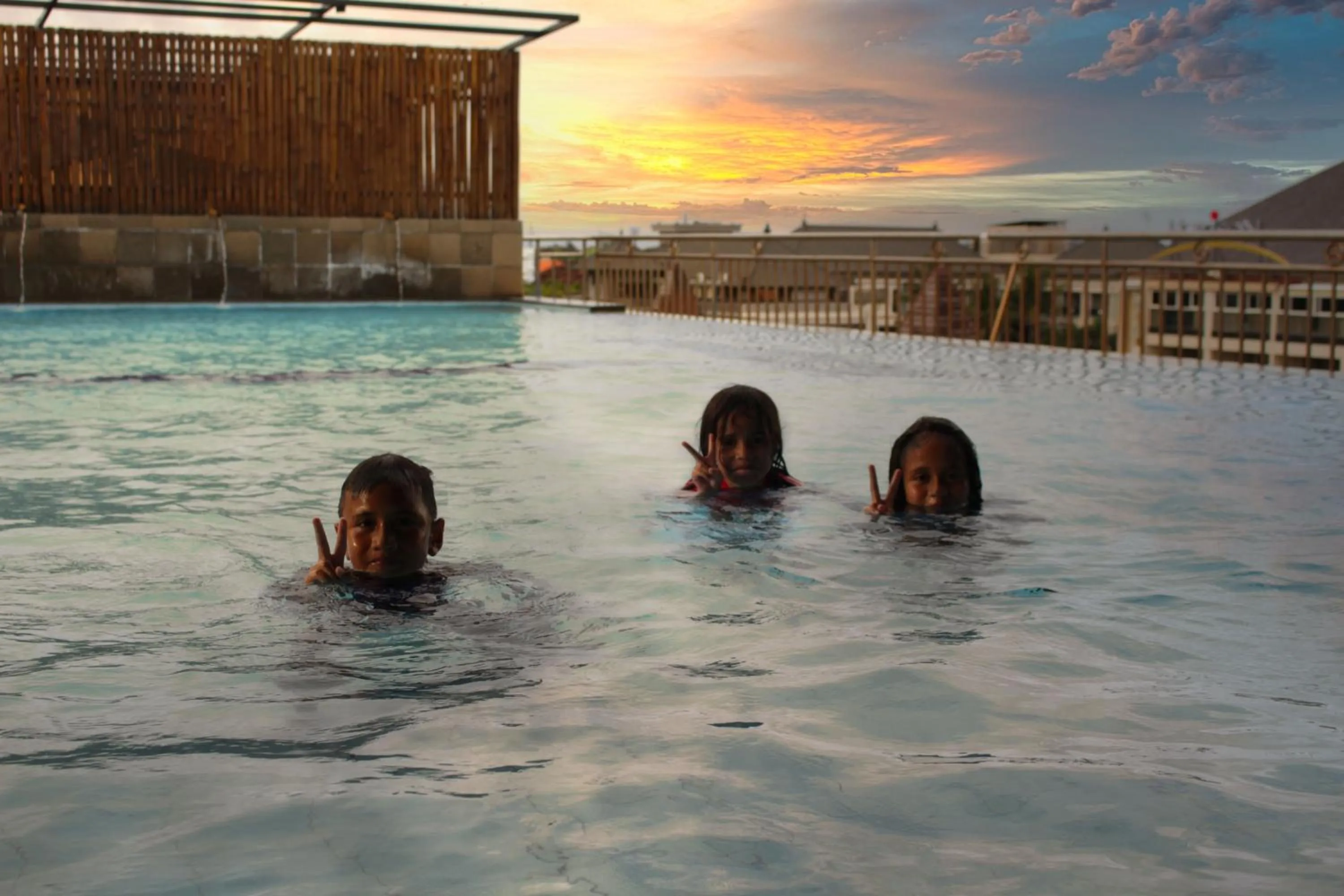 Swimming pool in Tusita Boutique Hotel