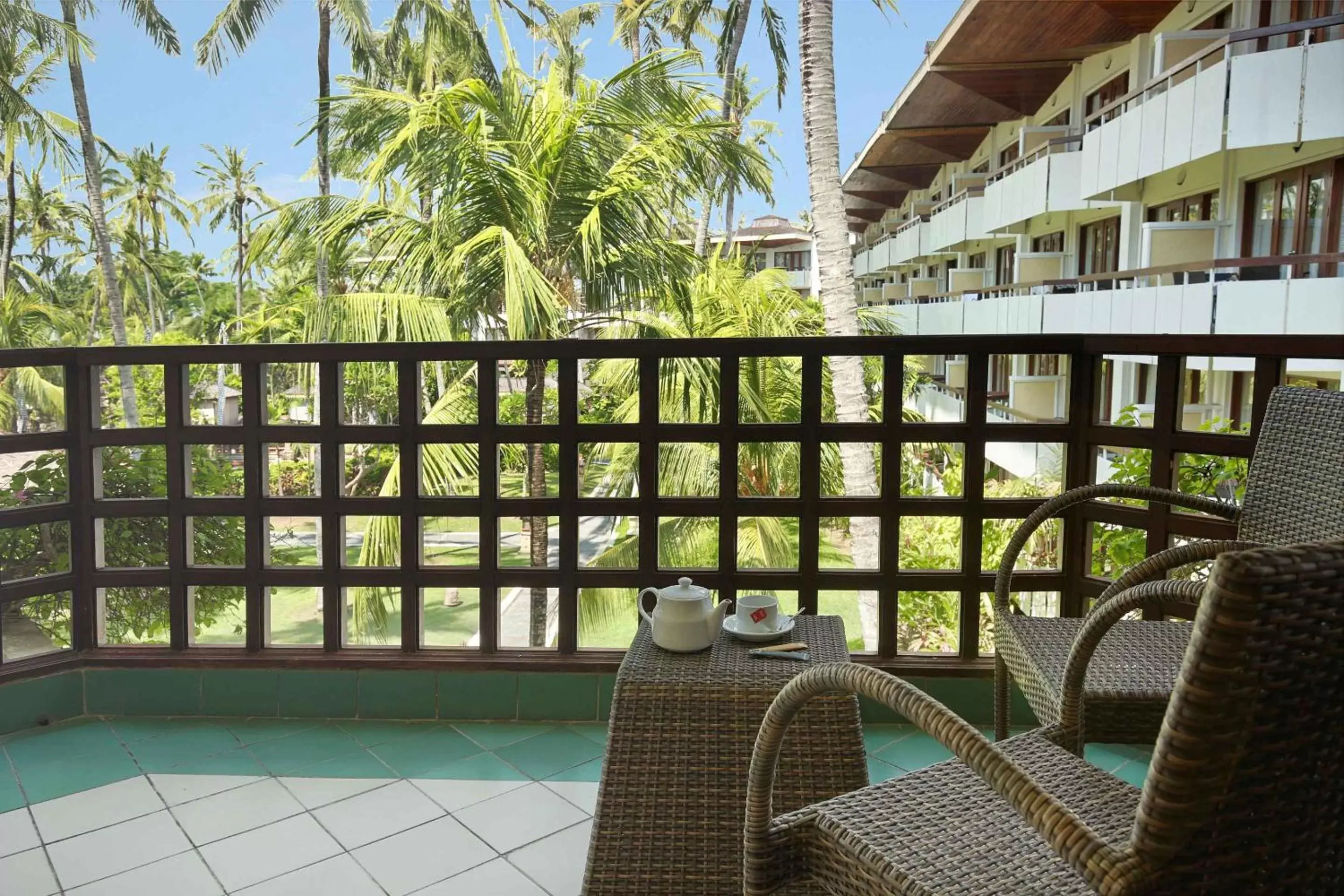 Balcony/Terrace in Prama Sanur Beach Bali
