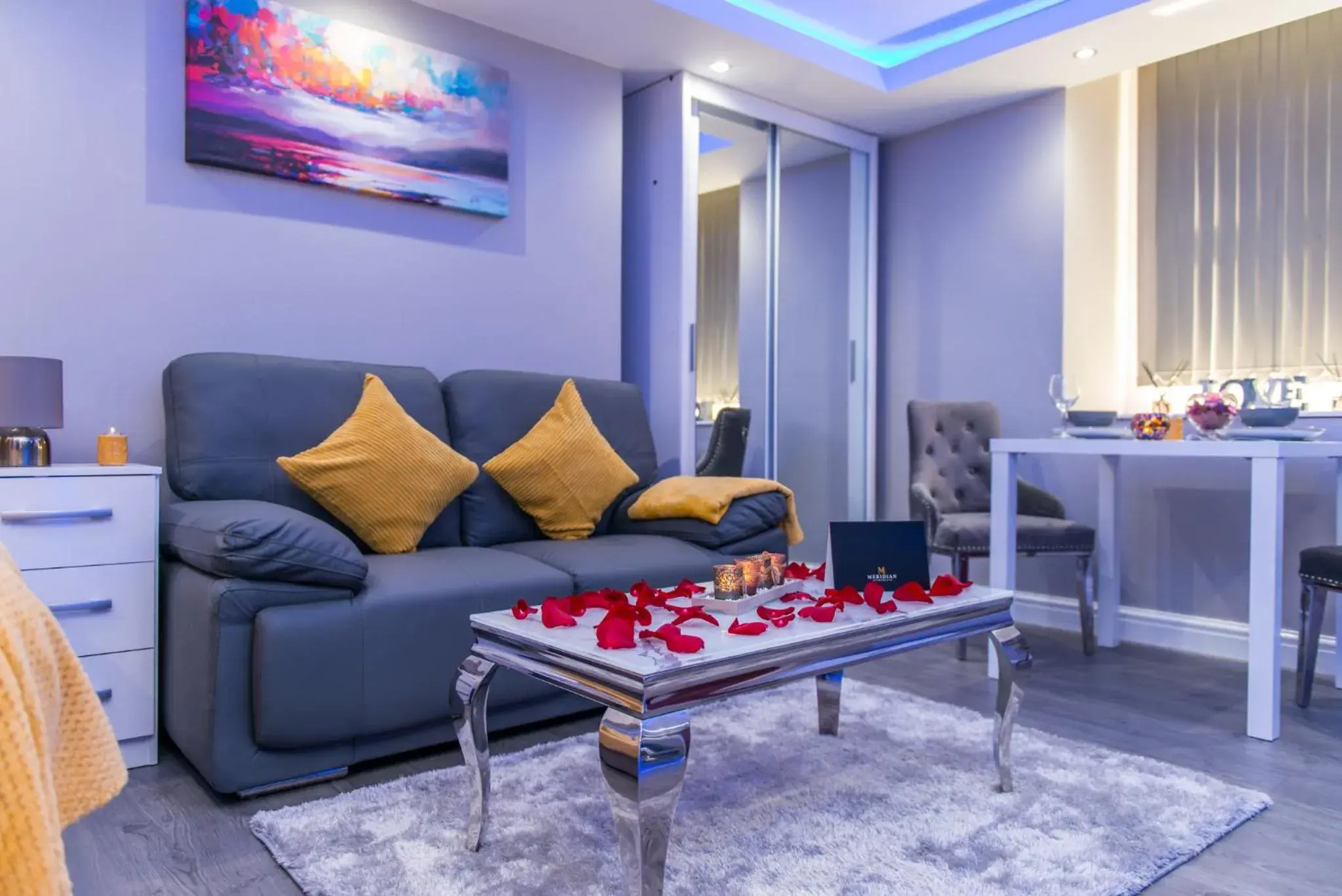 Seating Area in Meridian Serviced Apartments