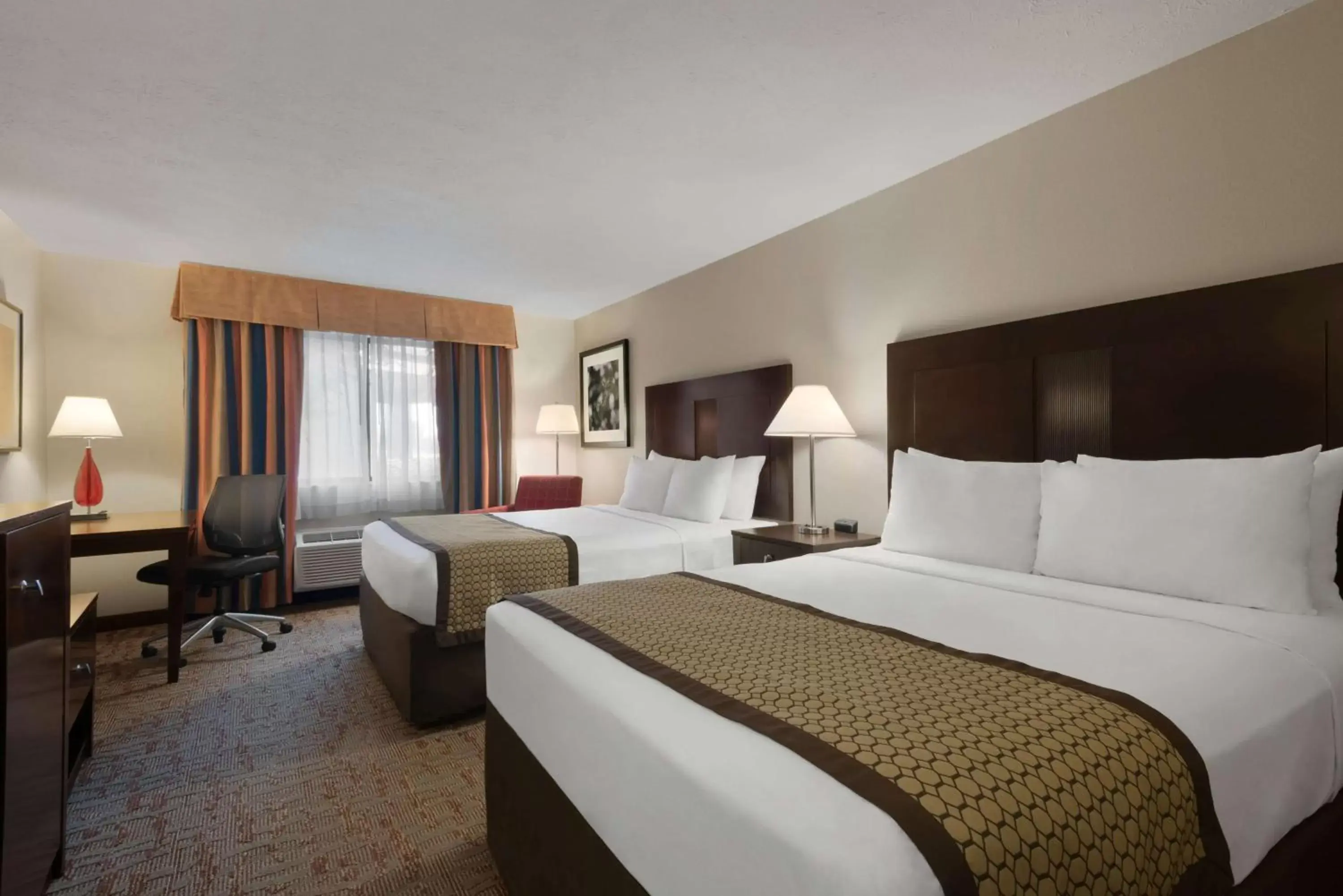 Photo of the whole room, Bed in Baymont by Wyndham Belleville Airport Area Free Airport Shuttle