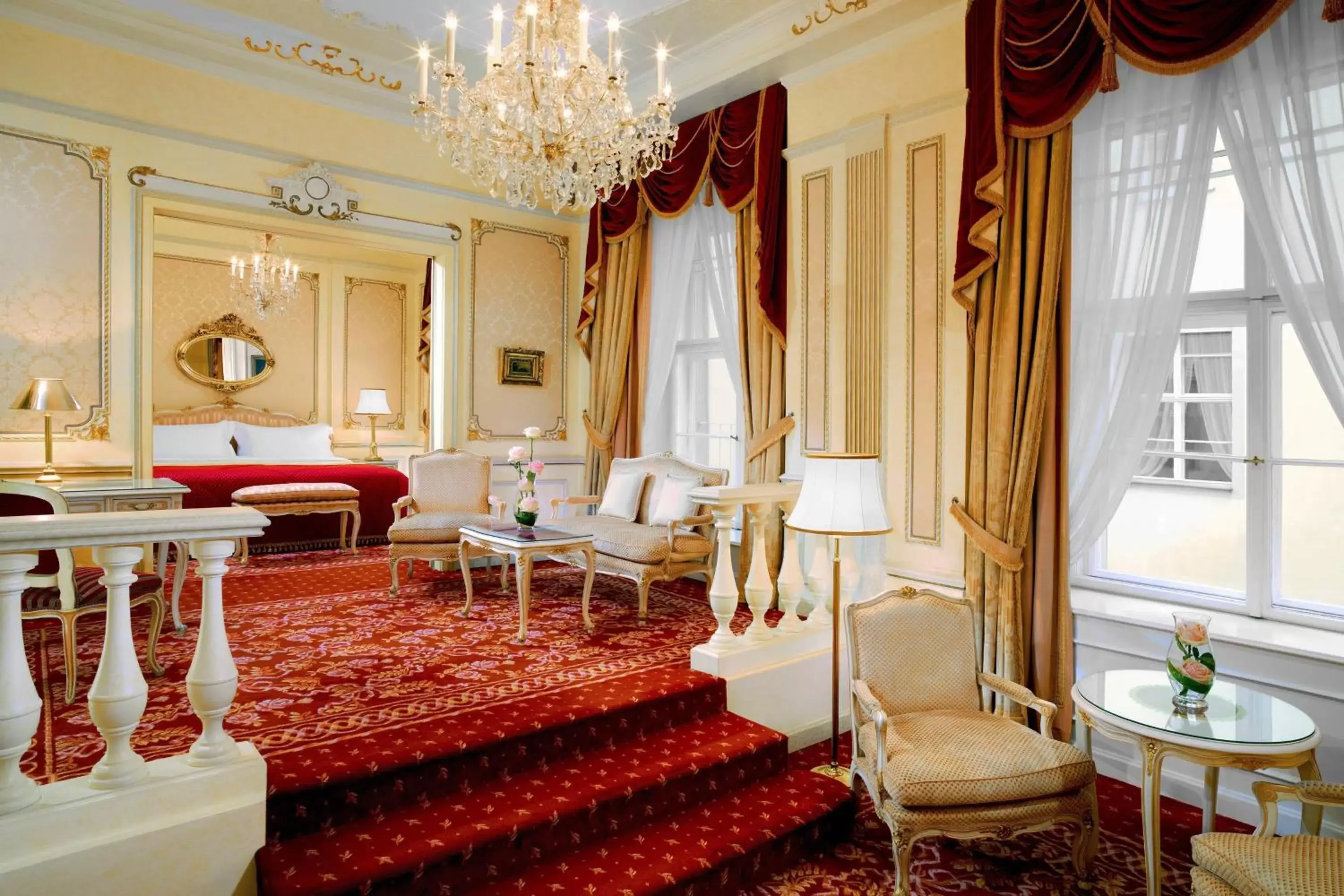 Bedroom, Seating Area in Hotel Imperial, a Luxury Collection Hotel, Vienna