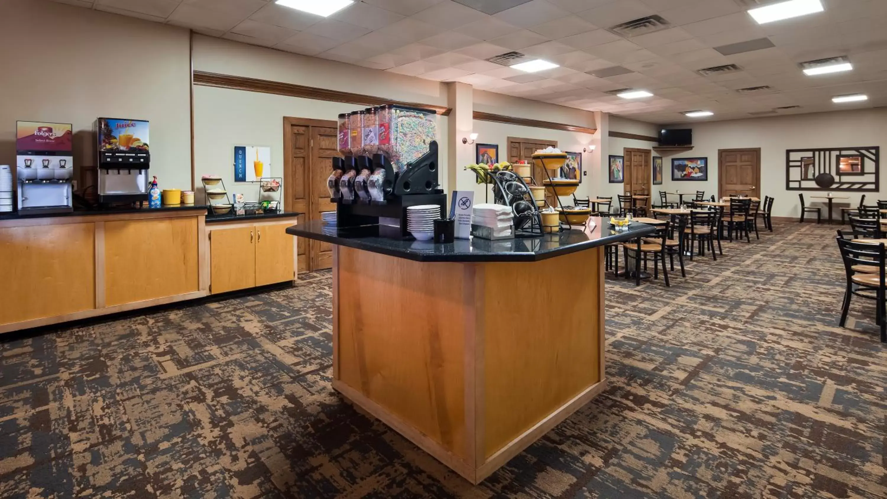 Buffet breakfast in Best Western Starlite Village