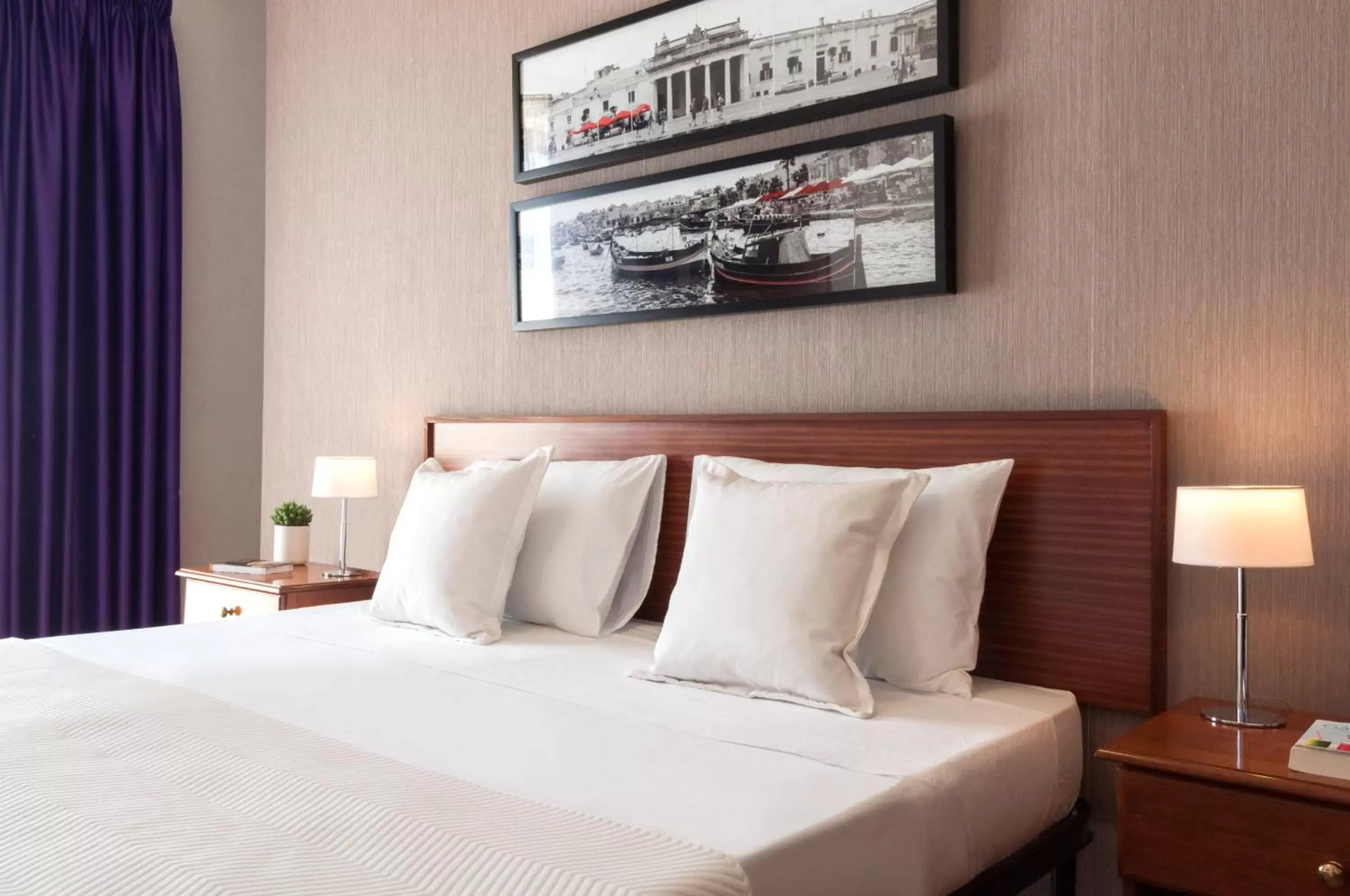 Bed in Sliema Hotel by ST Hotels