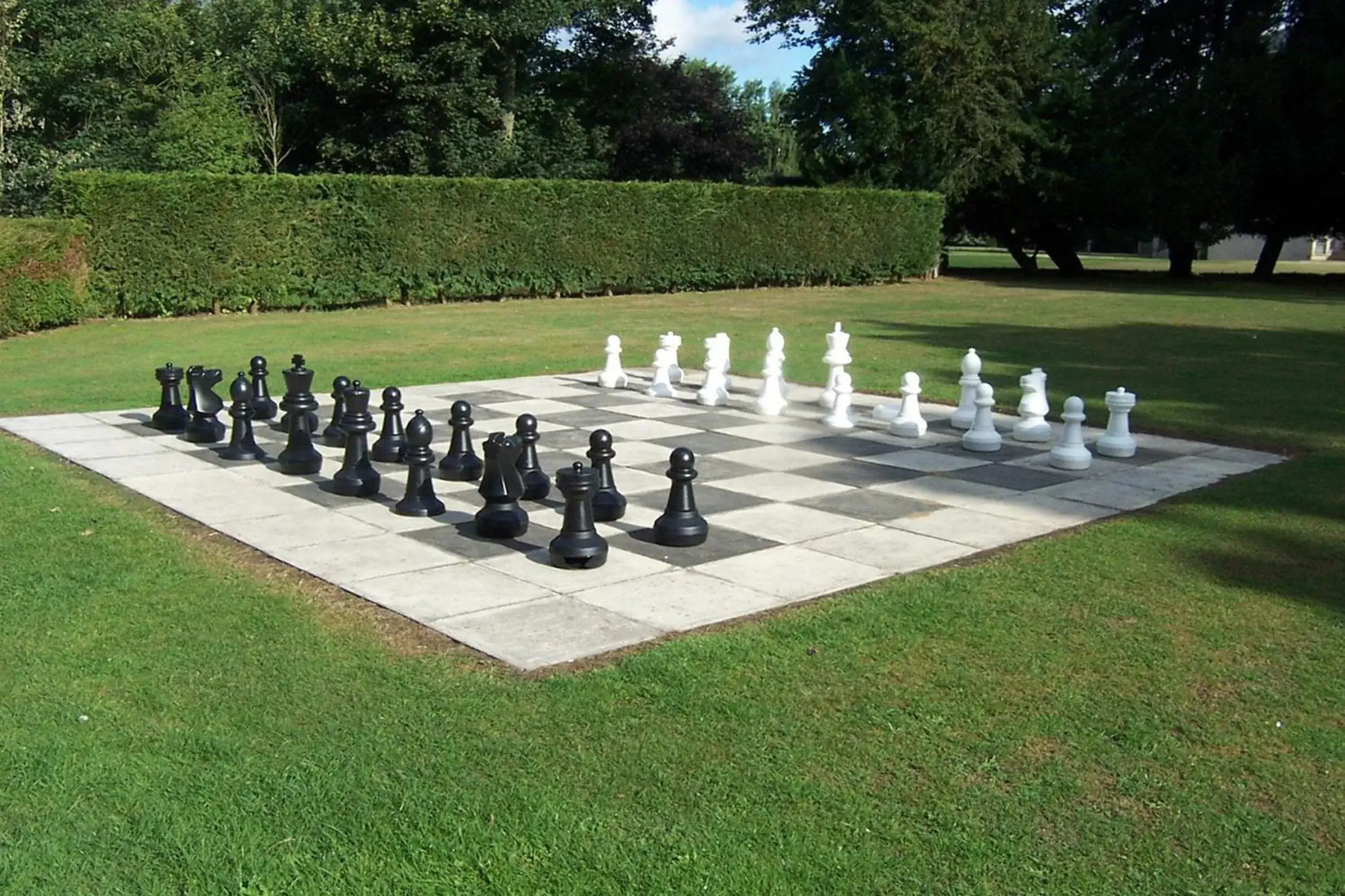 Garden in Down Hall Hotel