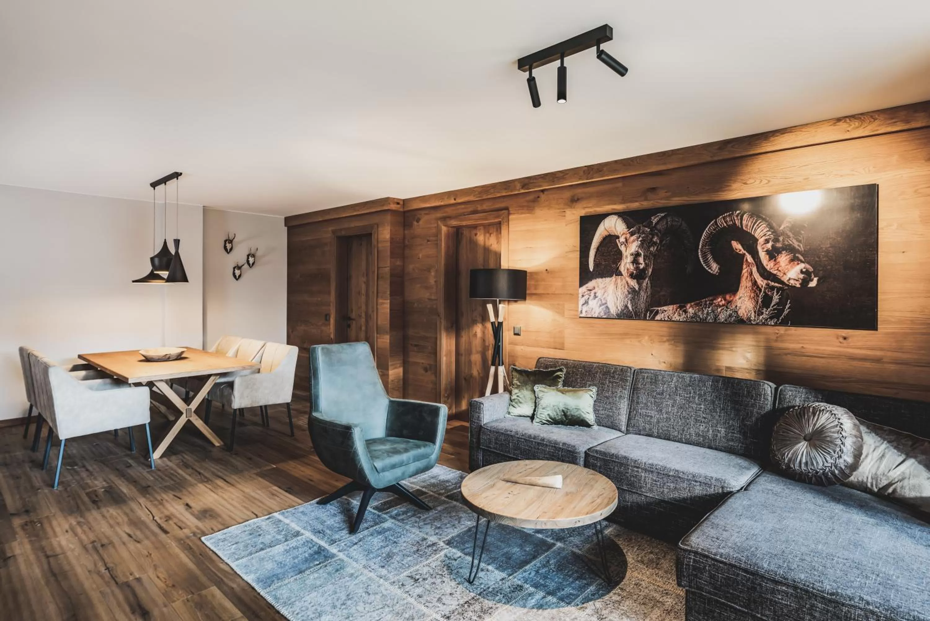 Living room, Seating Area in PURE Resort Ehrwald