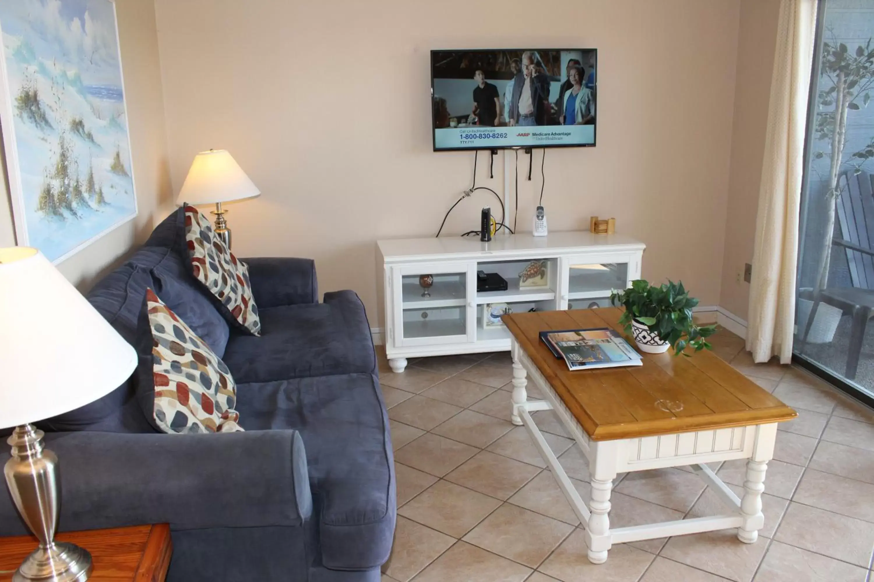 Living room, Seating Area in Myrtle Beach Resort