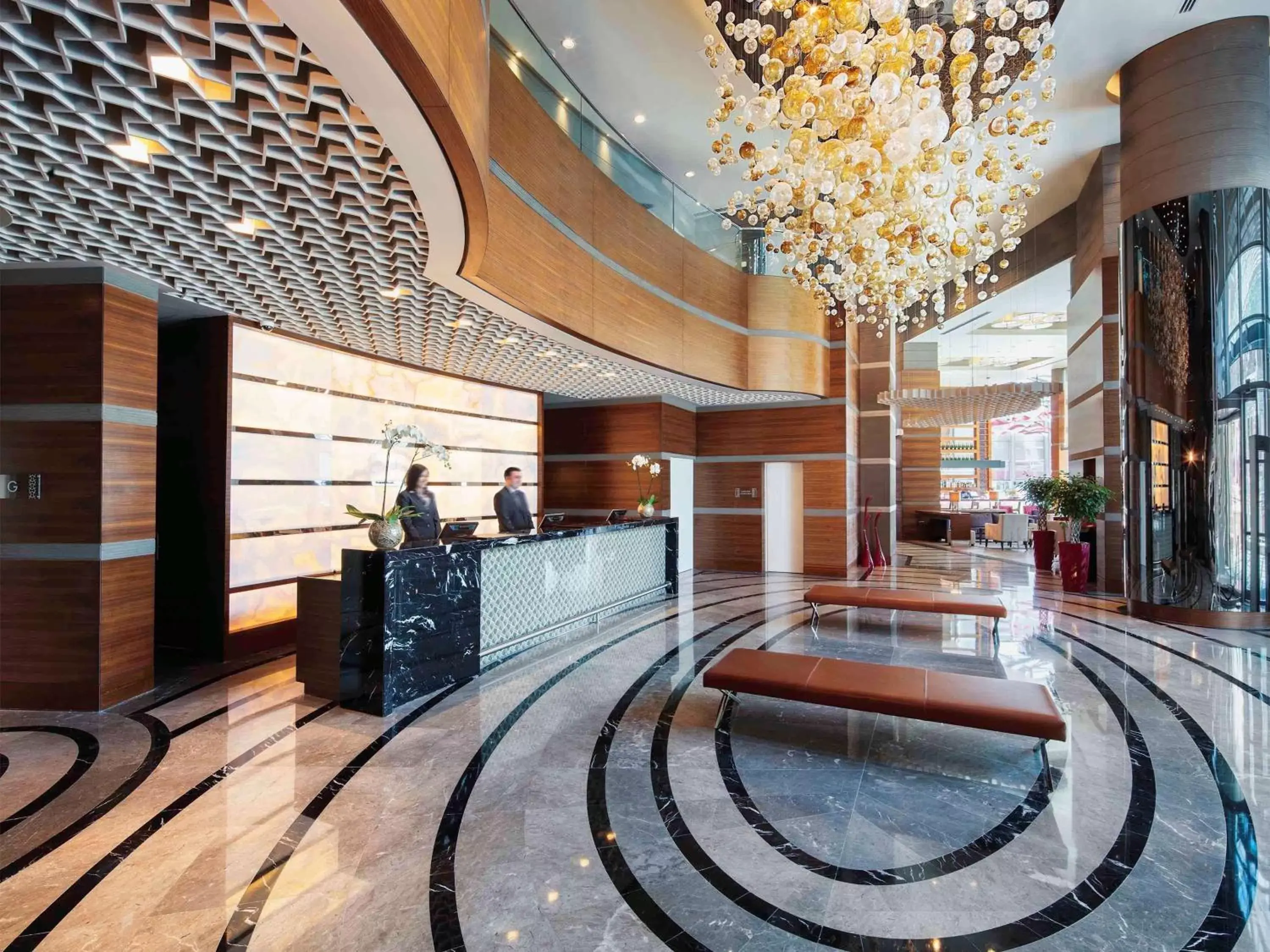Property building, Lobby/Reception in Movenpick Hotel Ankara