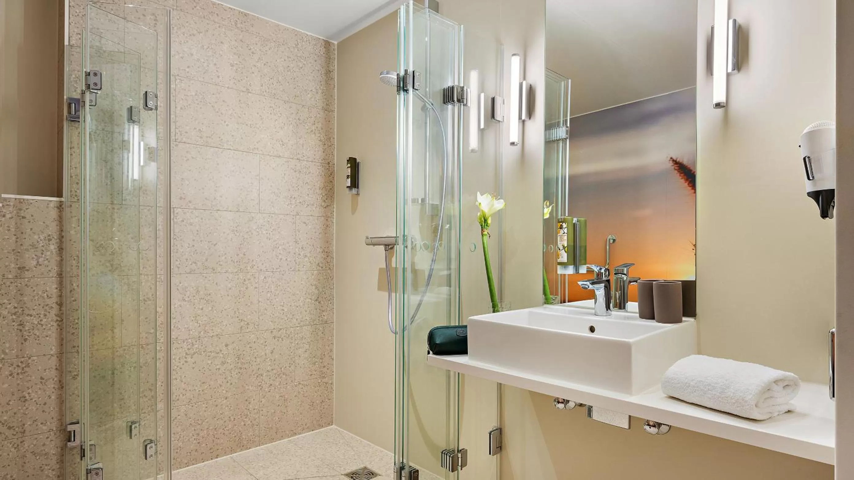 Bathroom in Hey Lou Hotel Karlsruhe Messe