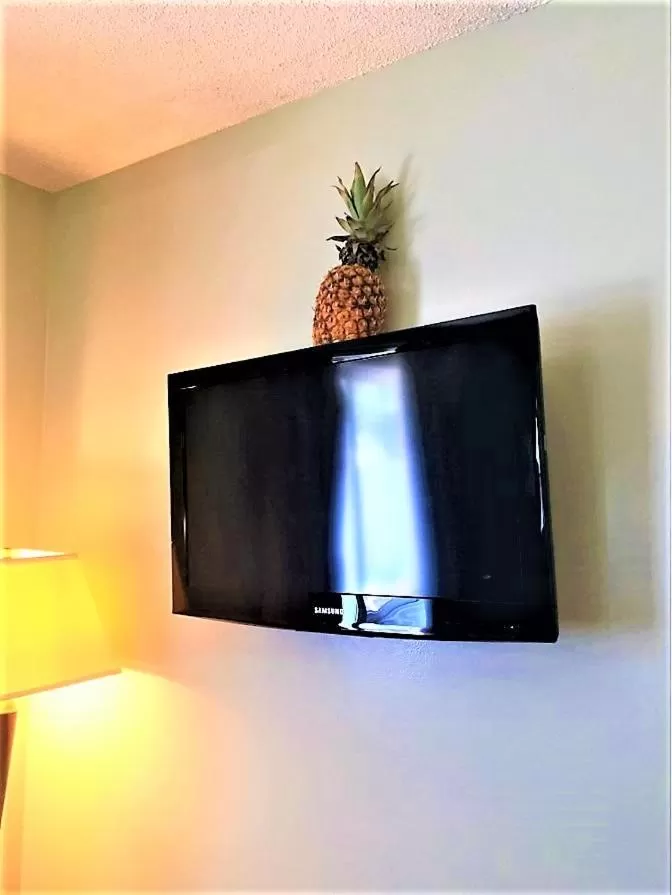 Living room, TV/Entertainment Center in Gold Coast Family Cottages