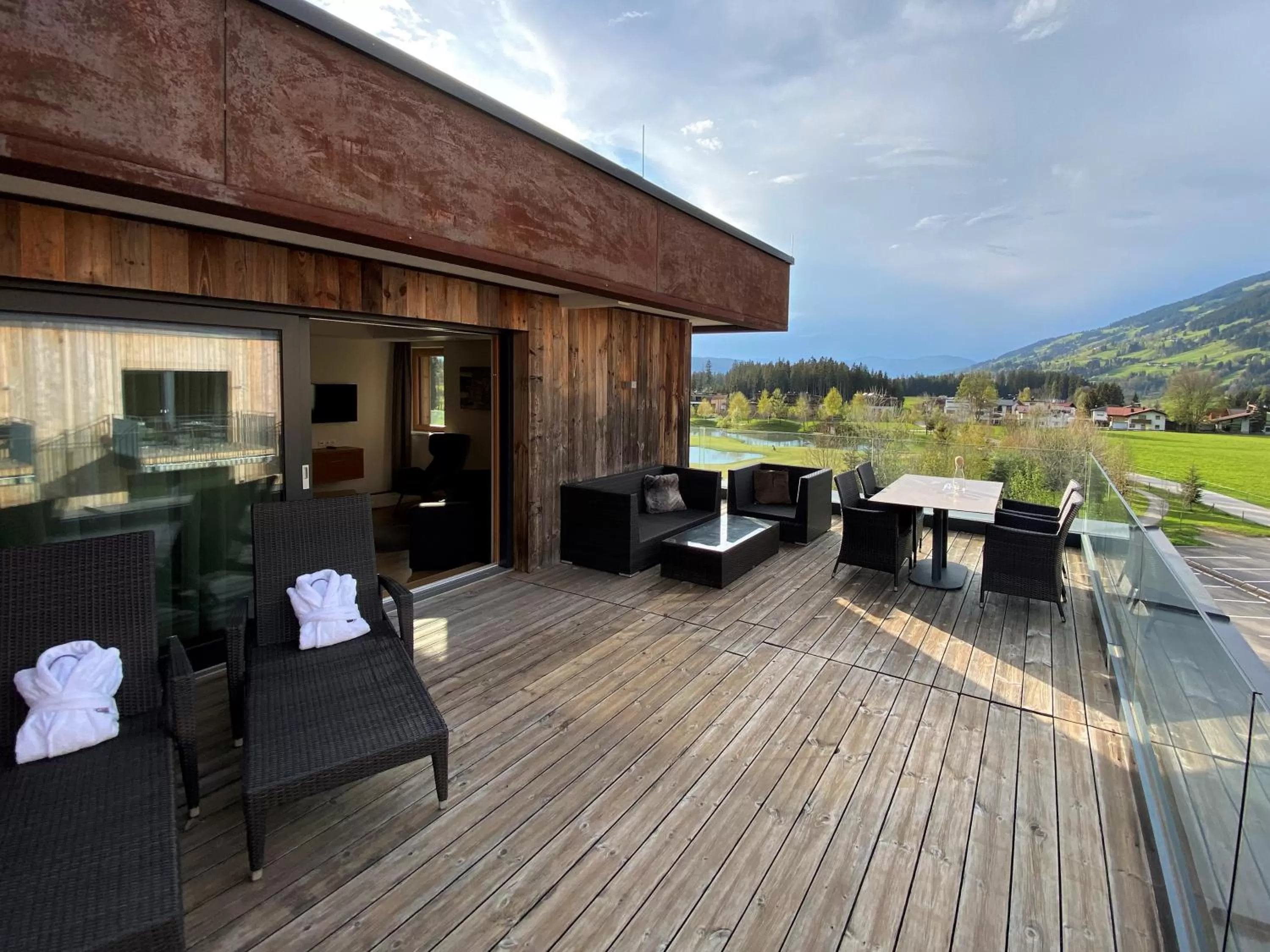 View (from property/room) in APART Resort Westendorf