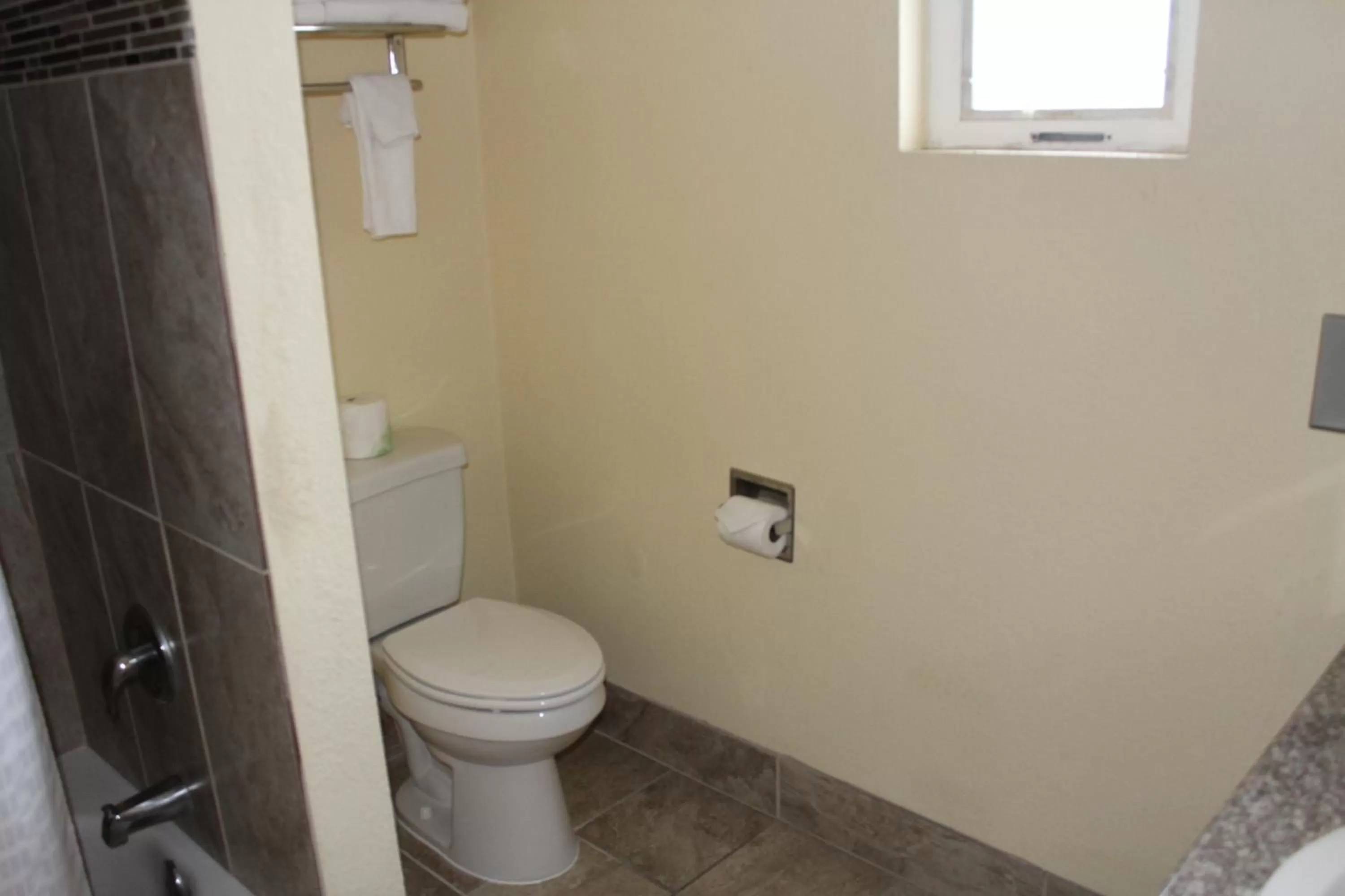 Toilet in Rodeway Inn Medford South I-5