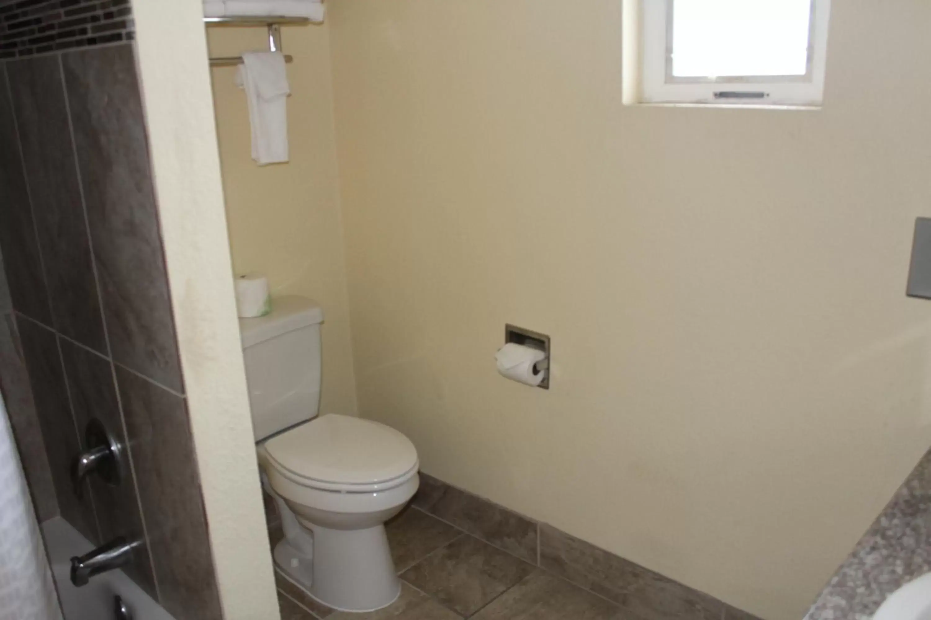 Toilet, Bathroom in Rodeway Inn Medford