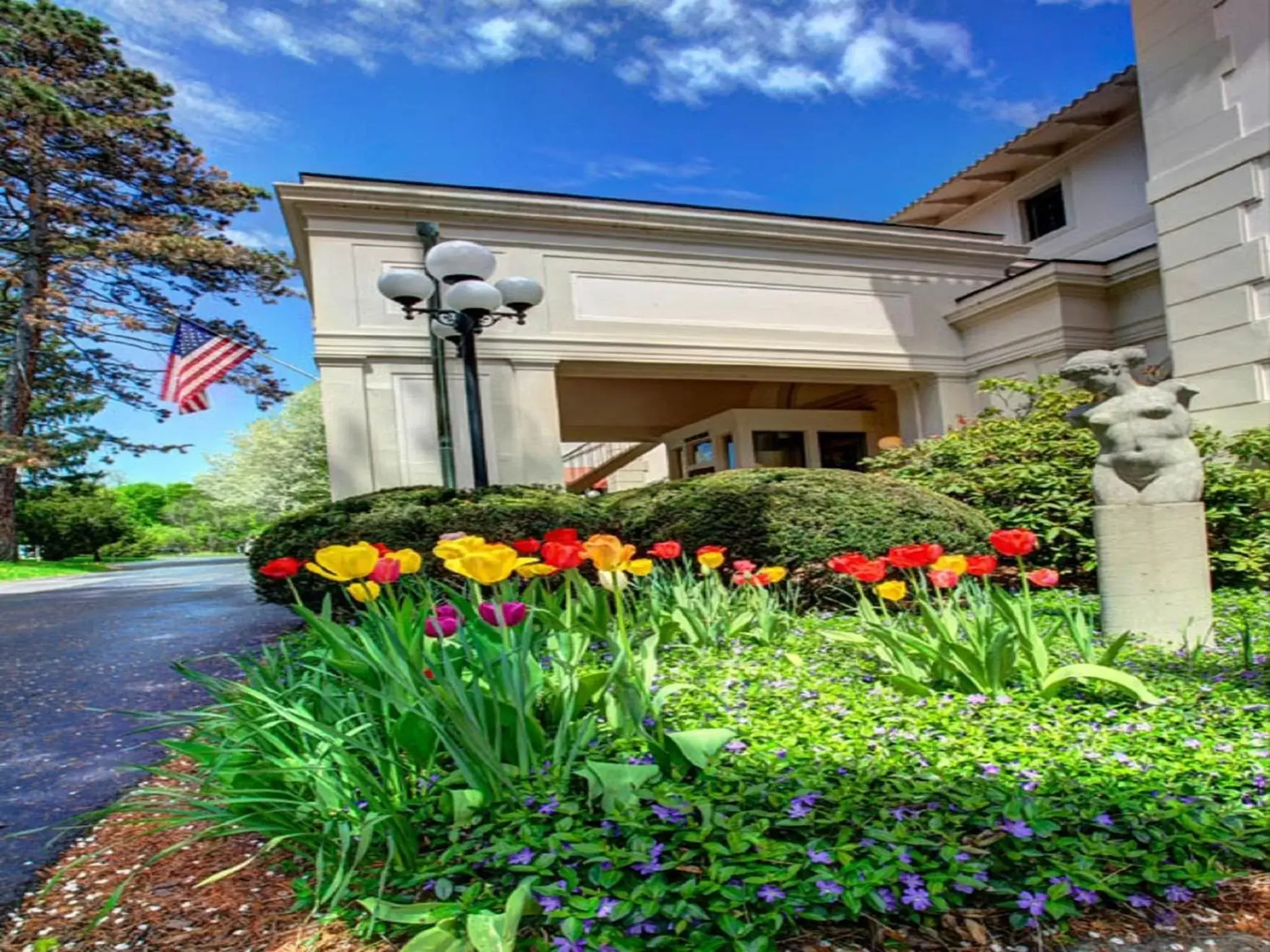 Spring, Property Building in Geneva On The Lake Boutique Resort Hotel