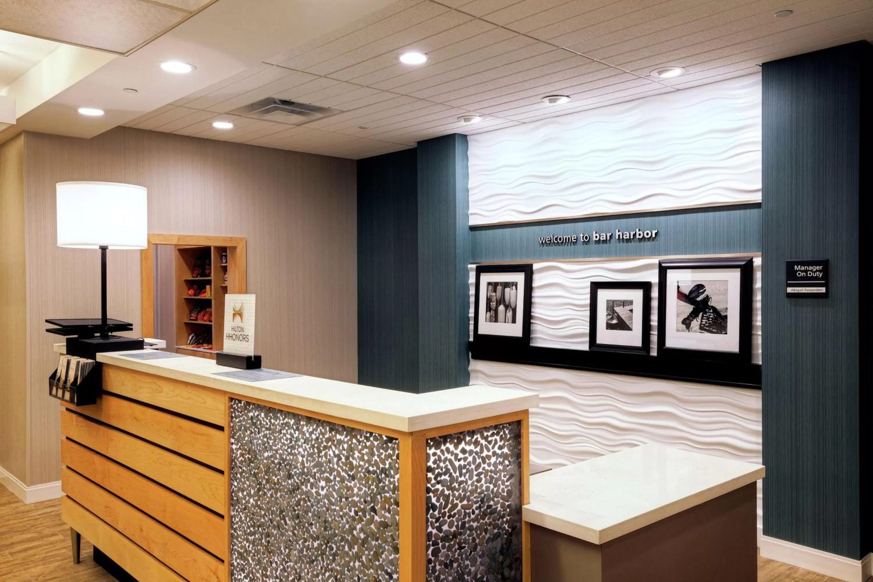 Lobby or reception in Hampton Inn Bar Harbor