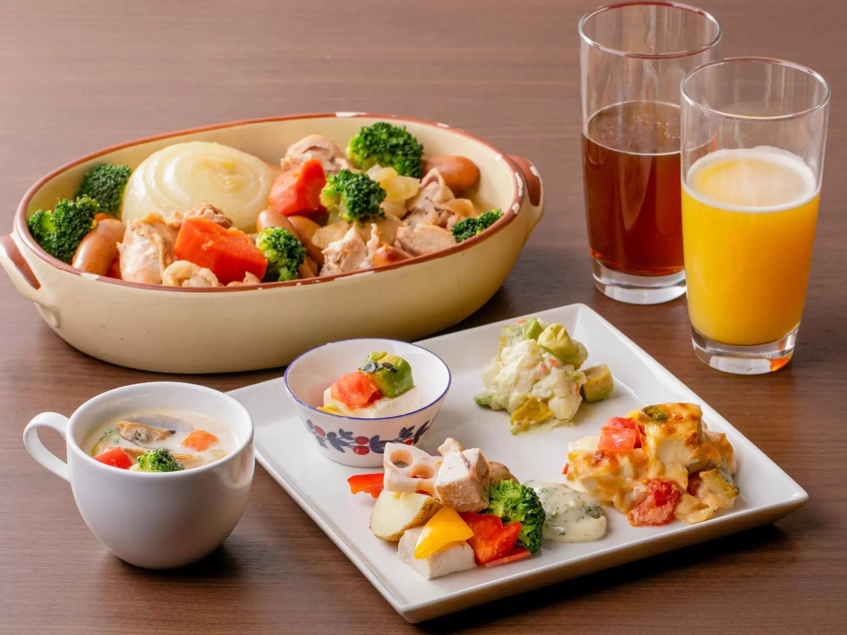 Buffet breakfast in Hotel Wing International Select Osaka Umeda