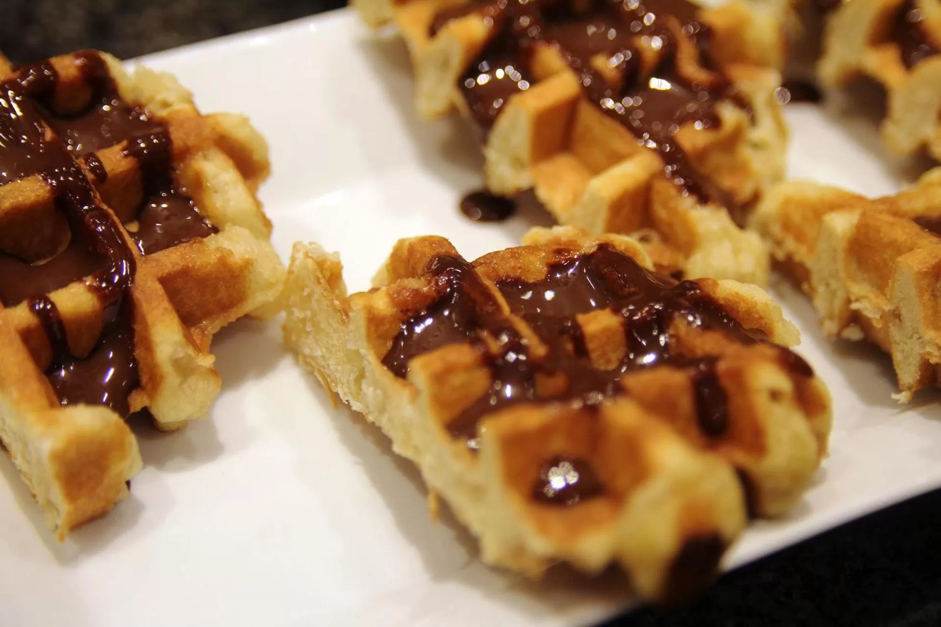 Food close-up in Hotel Conde Duque Bilbao