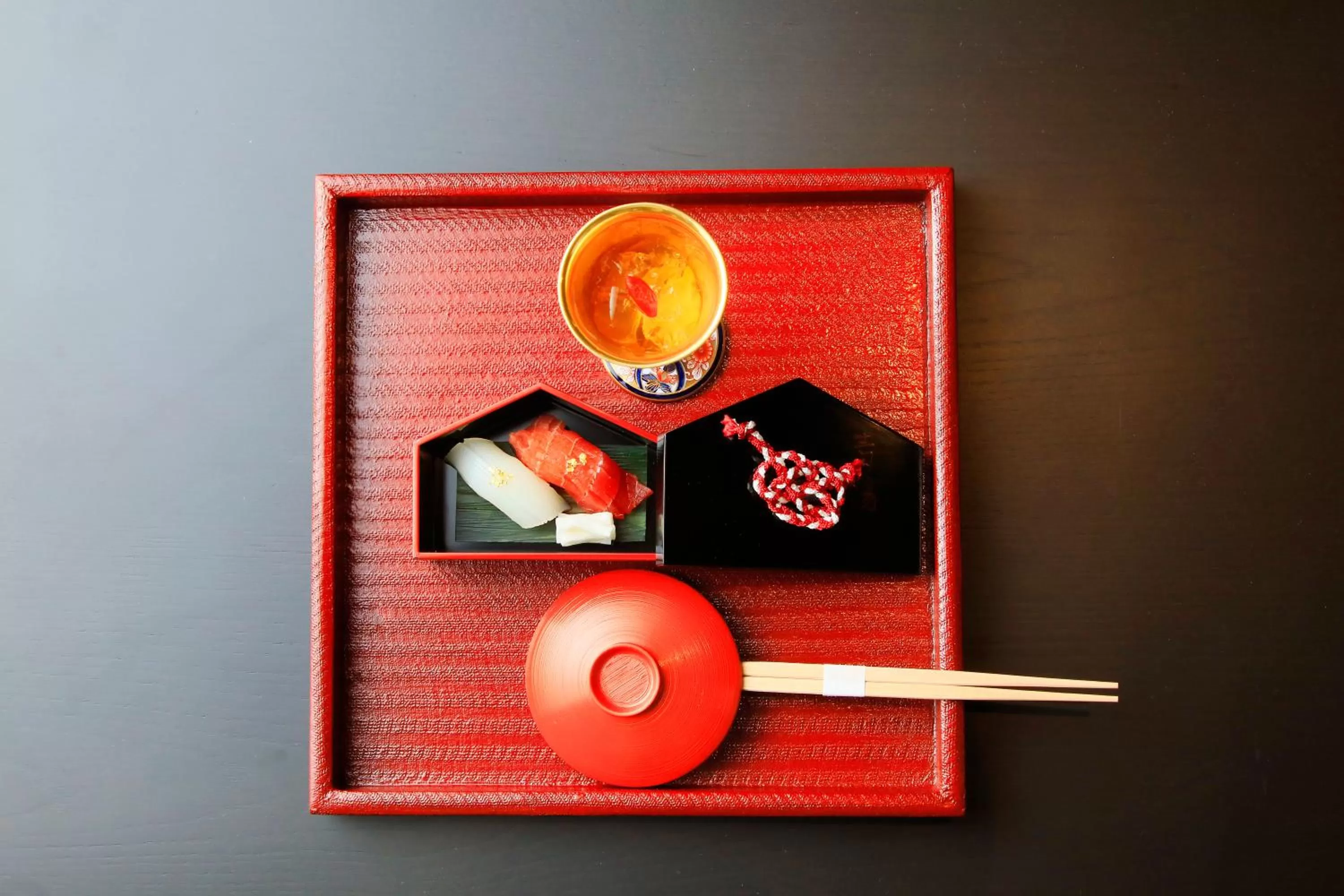 Food close-up in Waqoo Naritasanmonzen