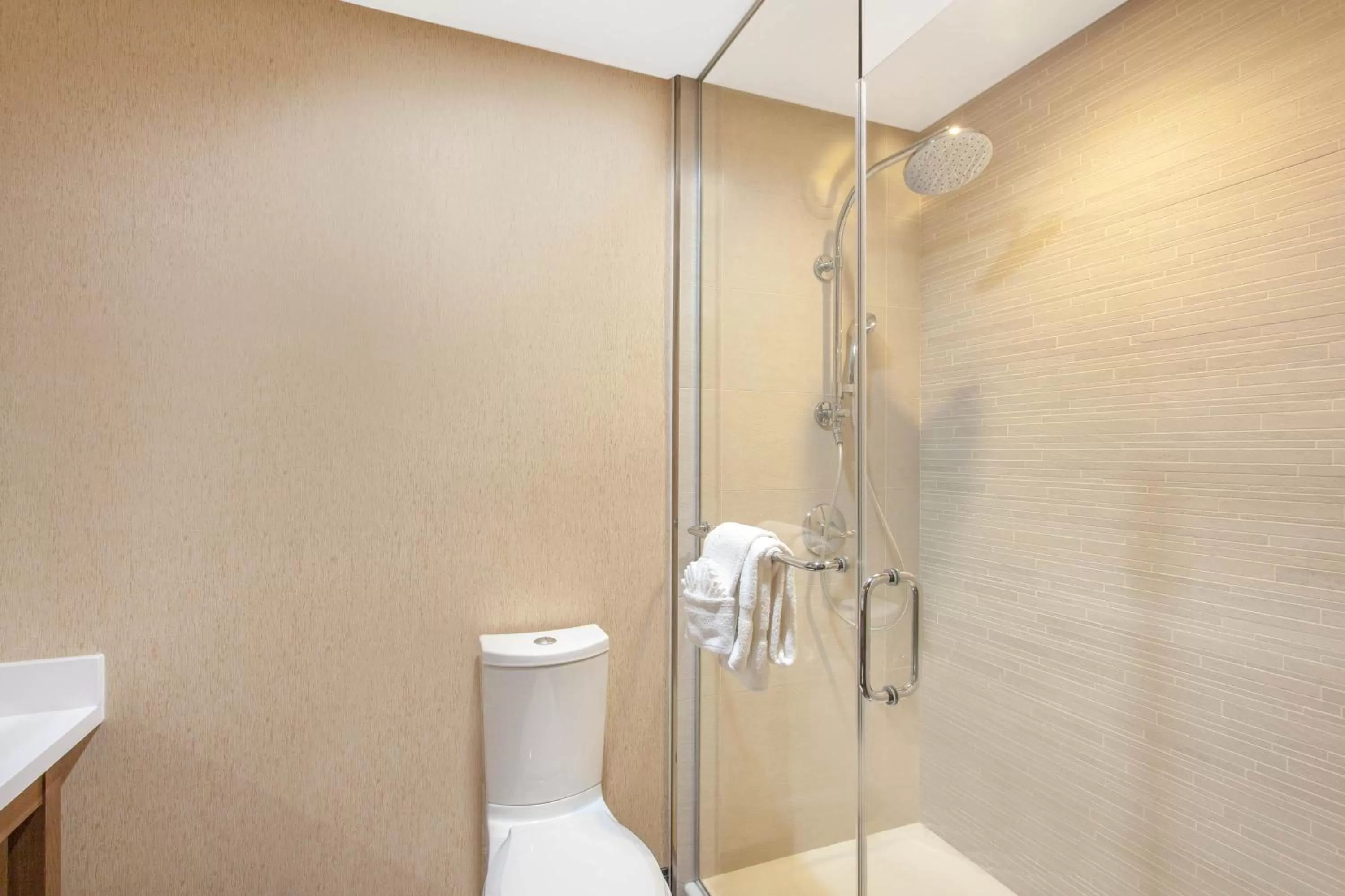 Bathroom in Wyndham Anaheim