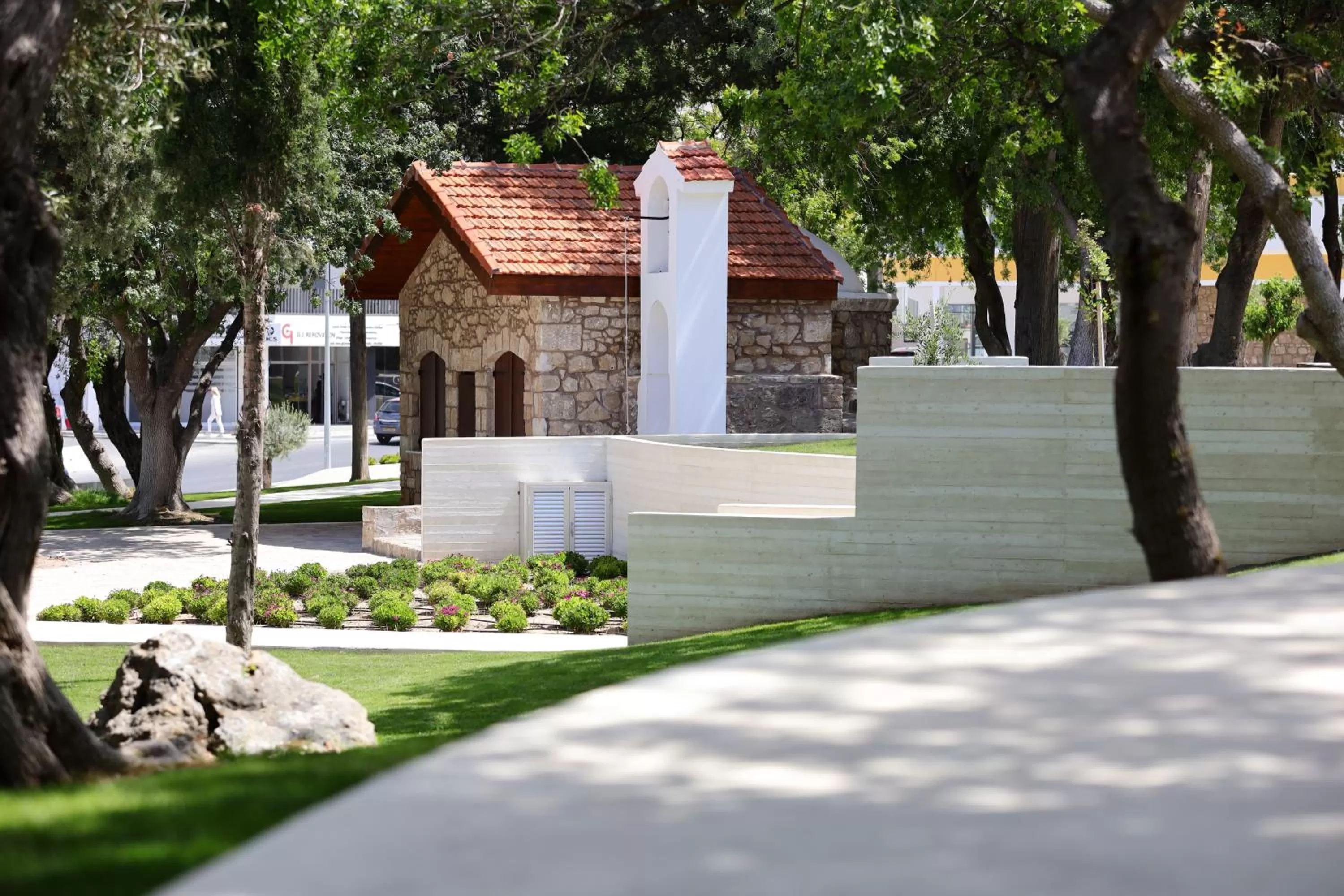 Nearby landmark in Axiothea Hotel