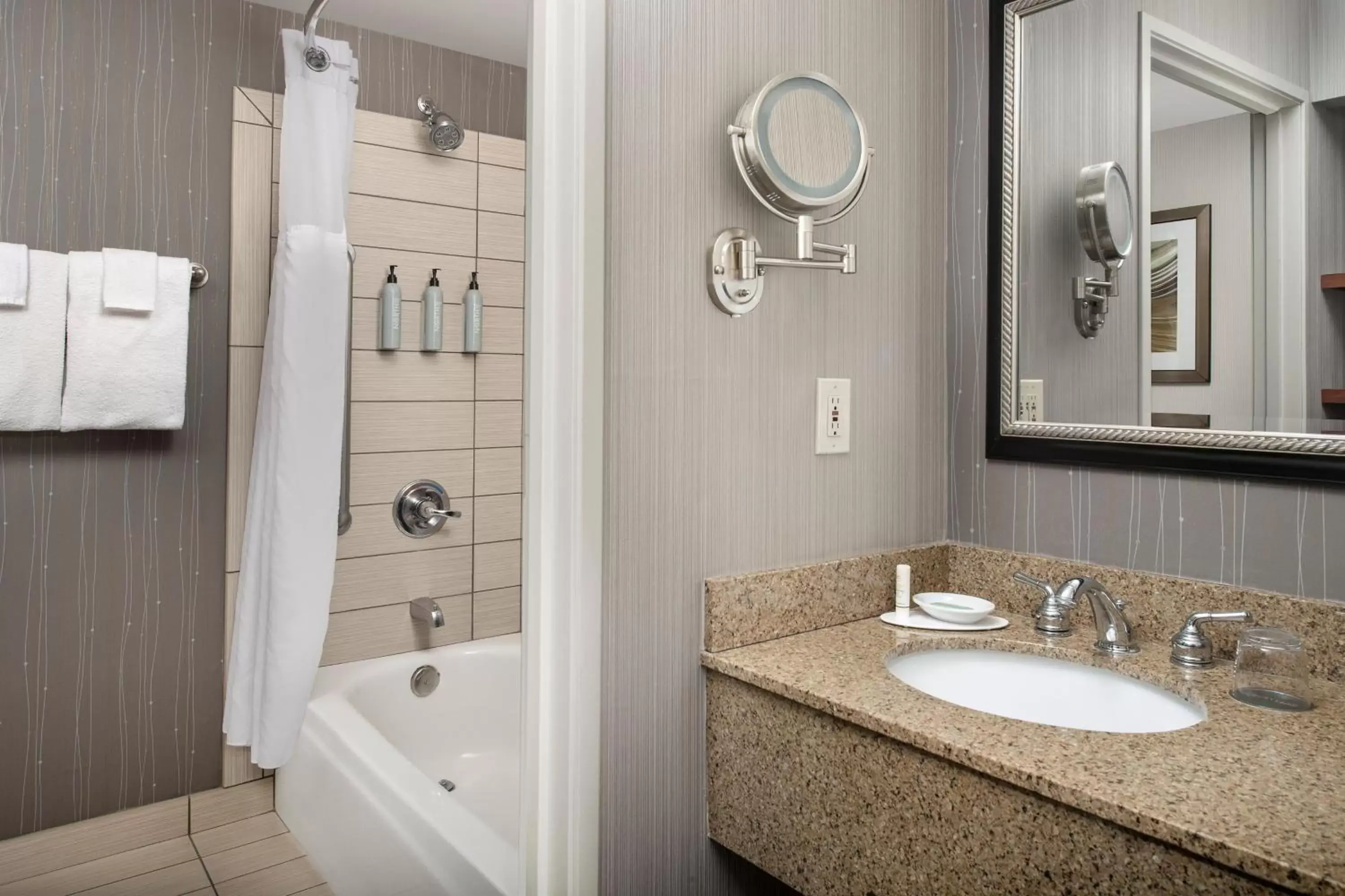 Bathroom in Courtyard by Marriott Portland Tigard