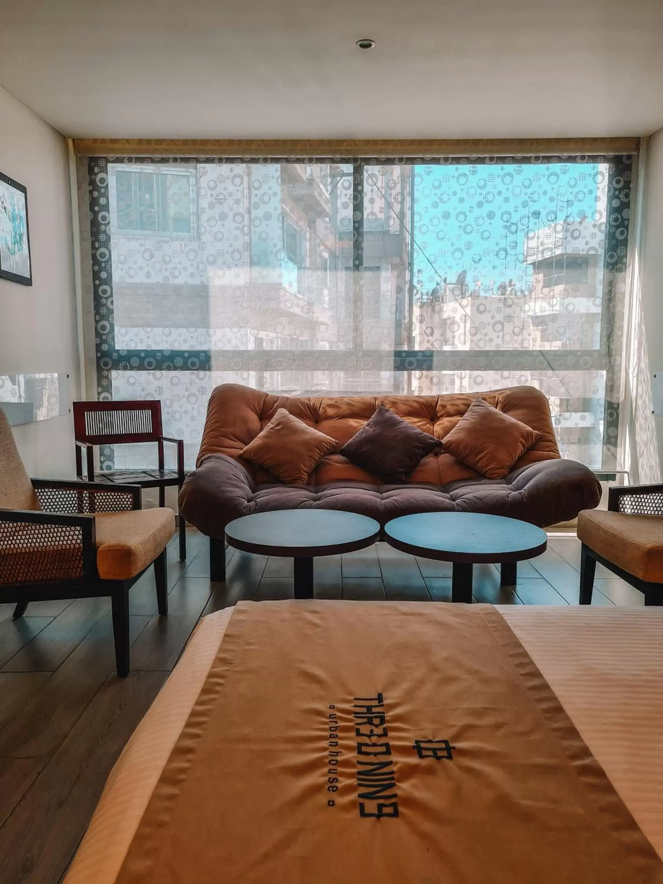 Seating area, Bed in Three O Nine Hotel Seating area, Bed in Three O Nine Hotel