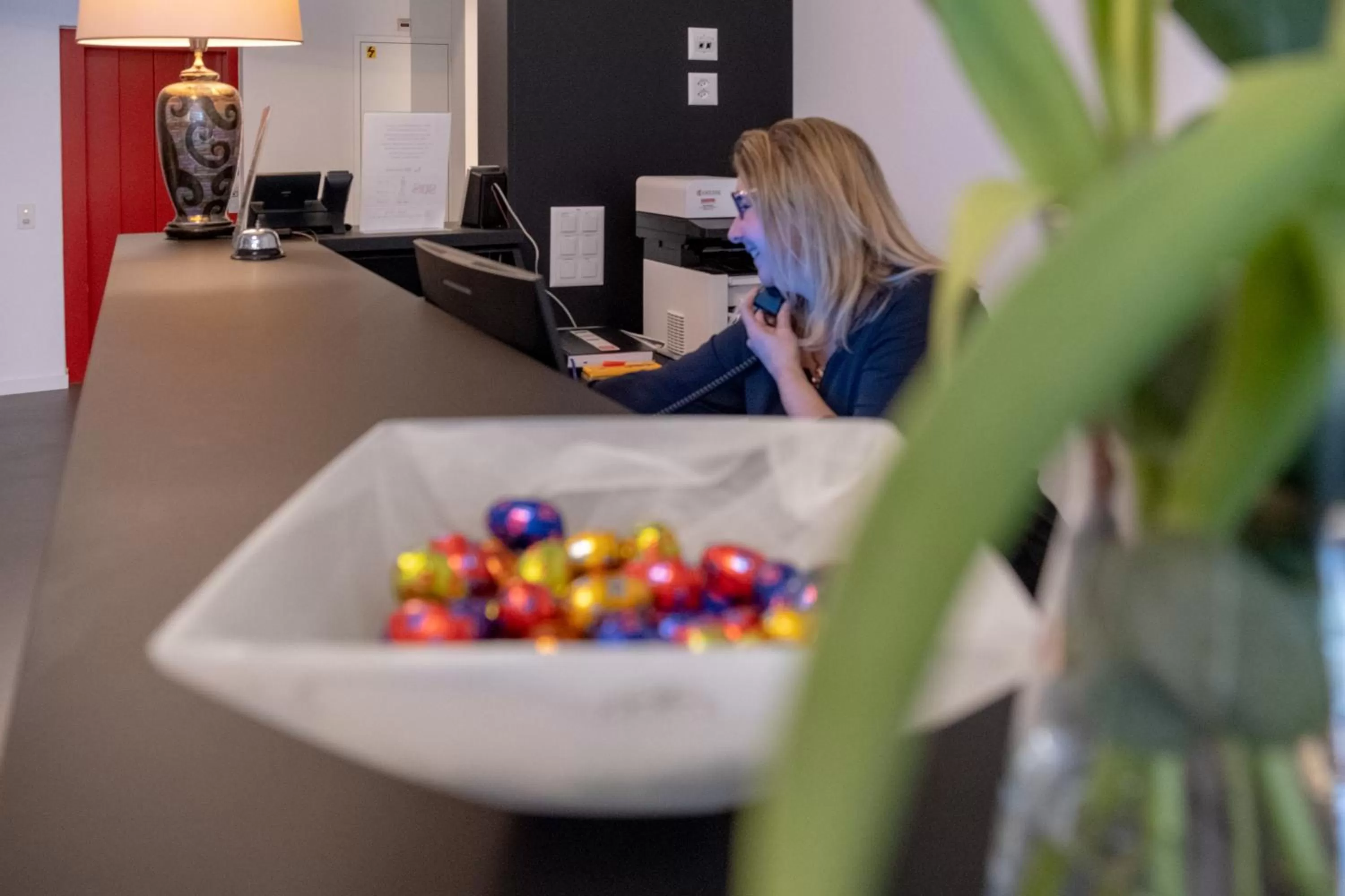 Lobby or reception in Hotel Geranio Au Lac