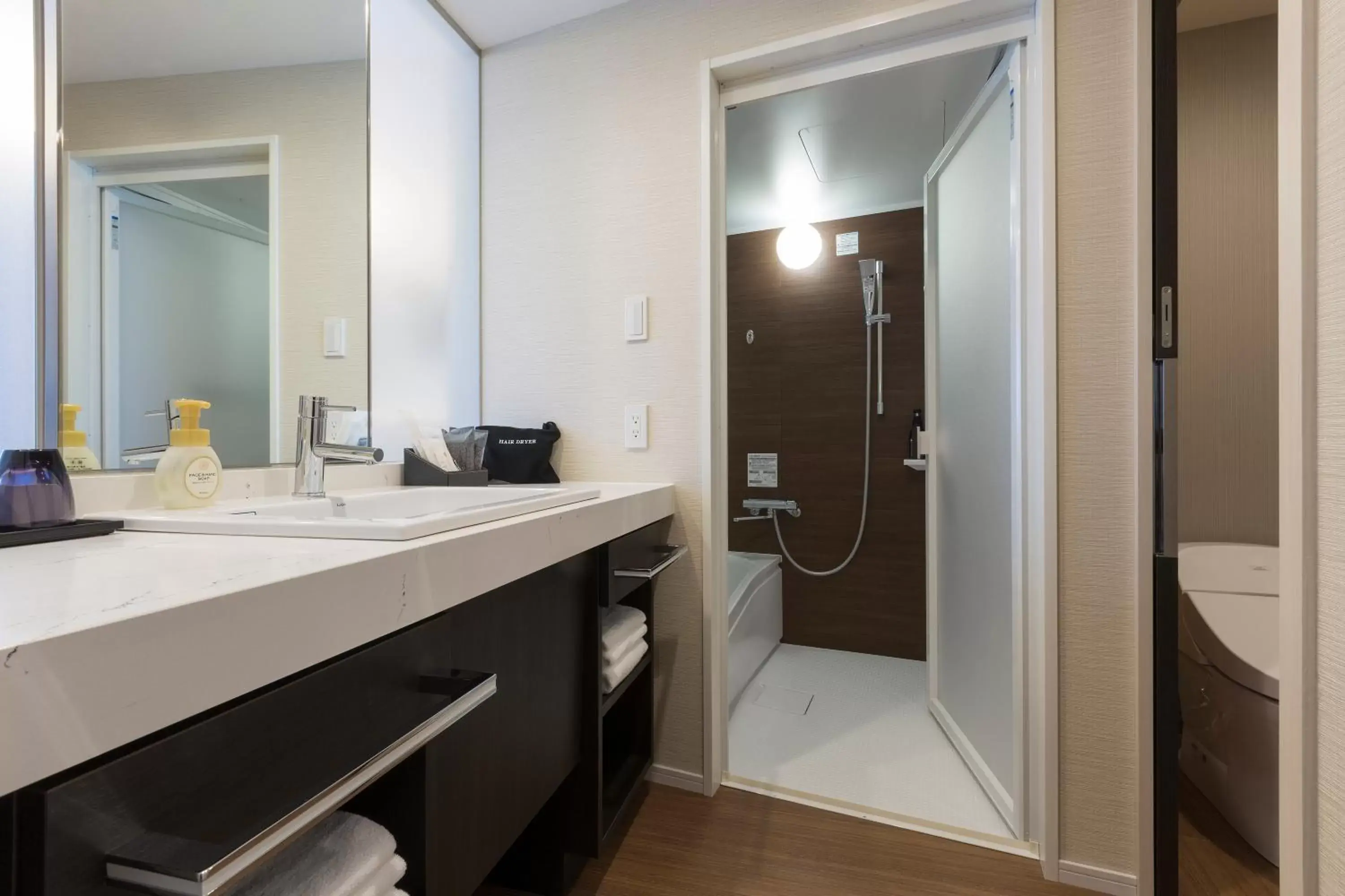 Shower, Bathroom in Premier Hotel -CABIN PRESIDENT- Osaka