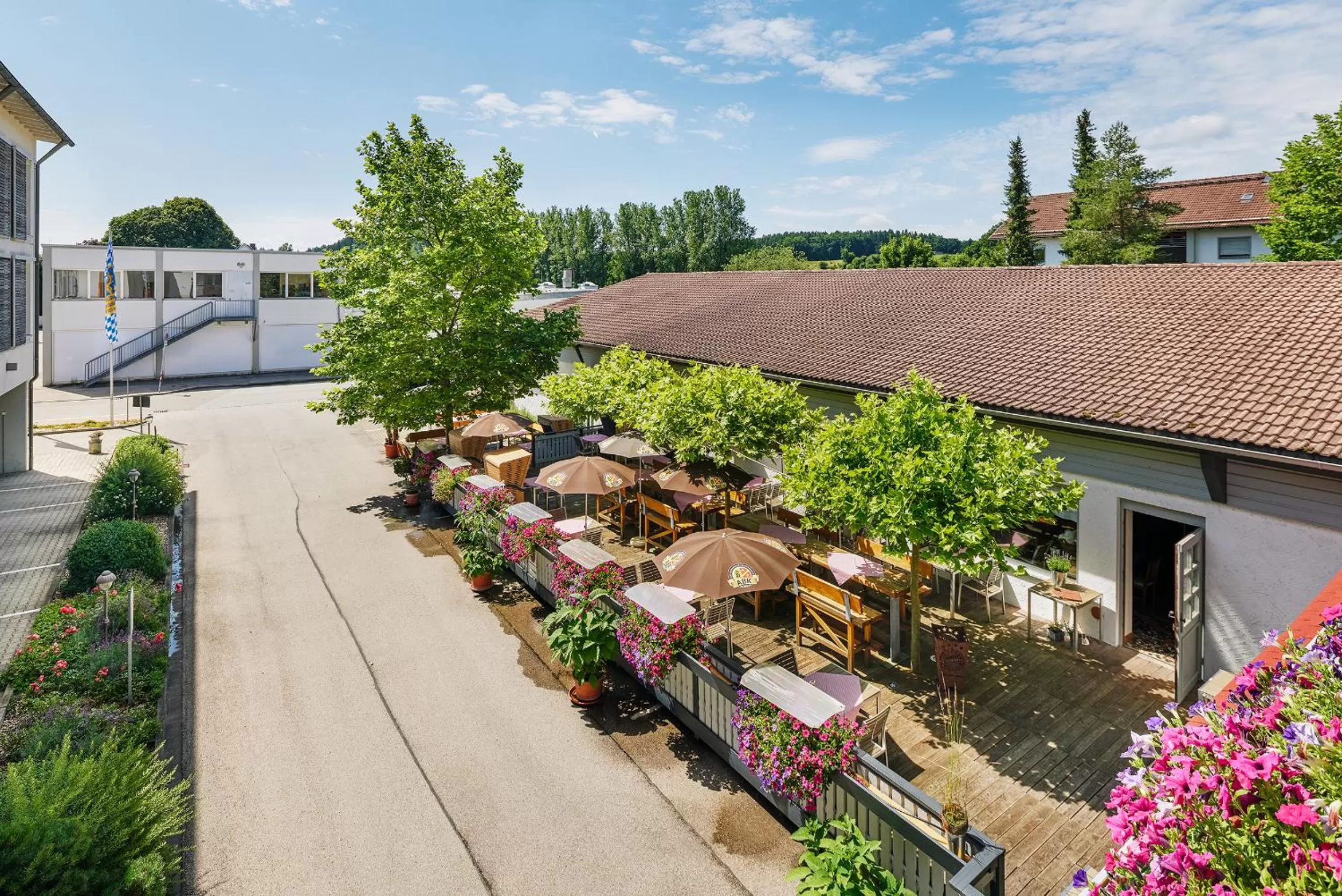 Property building in Hotel Am Kamin