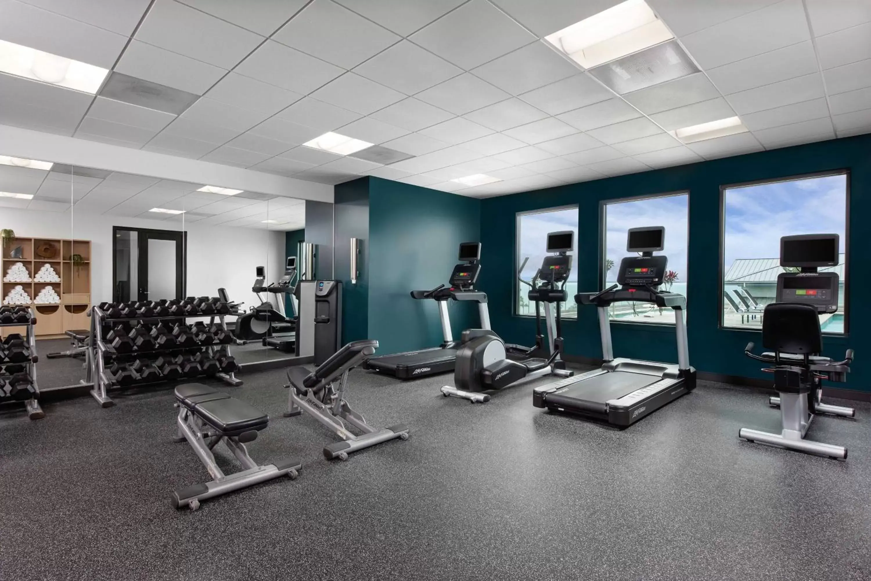 Fitness centre/facilities, Fitness Center/Facilities in SpringHill Suites by Marriott San Diego Oceanside/Downtown