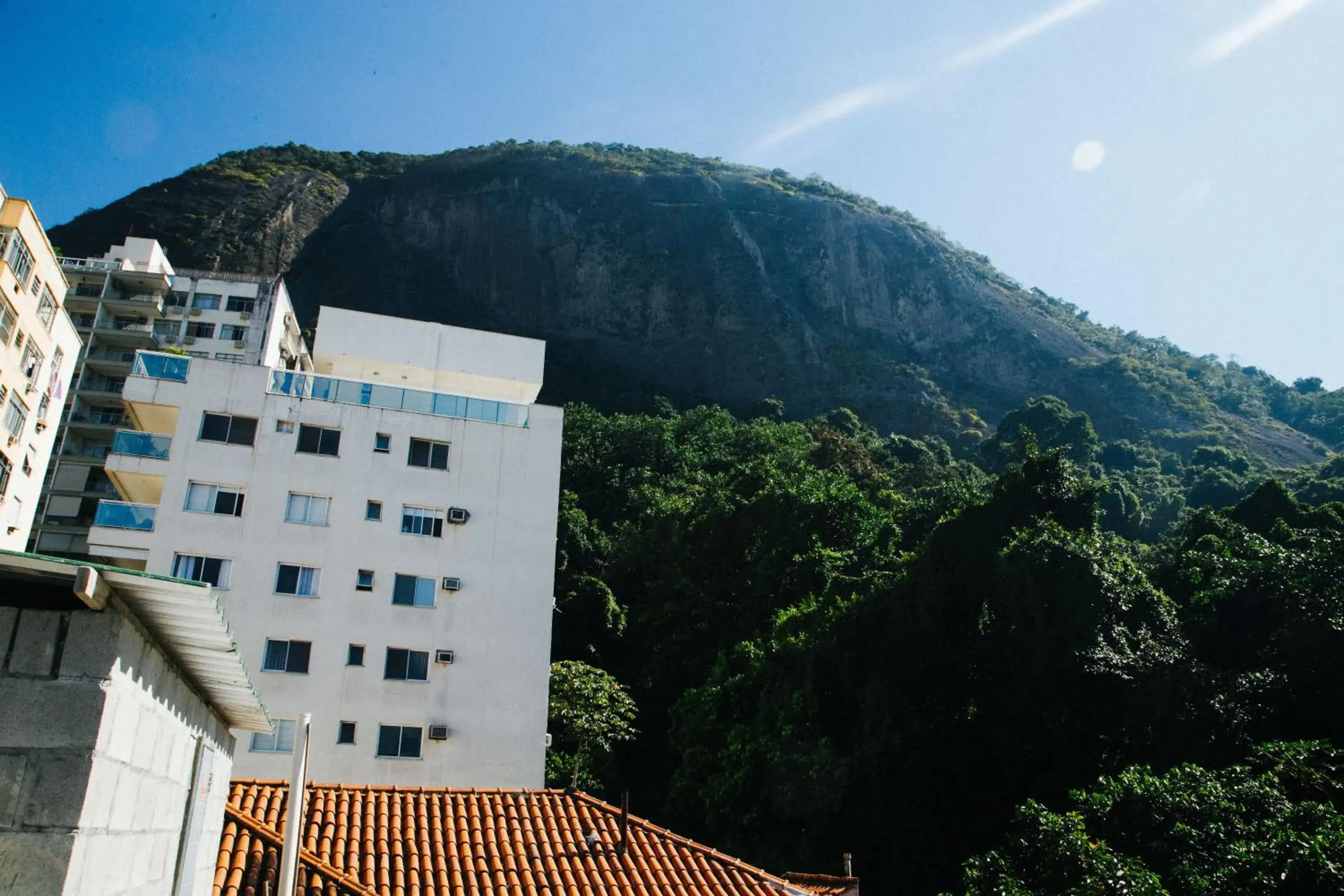 Mountain view in CabanaCopa Hostel