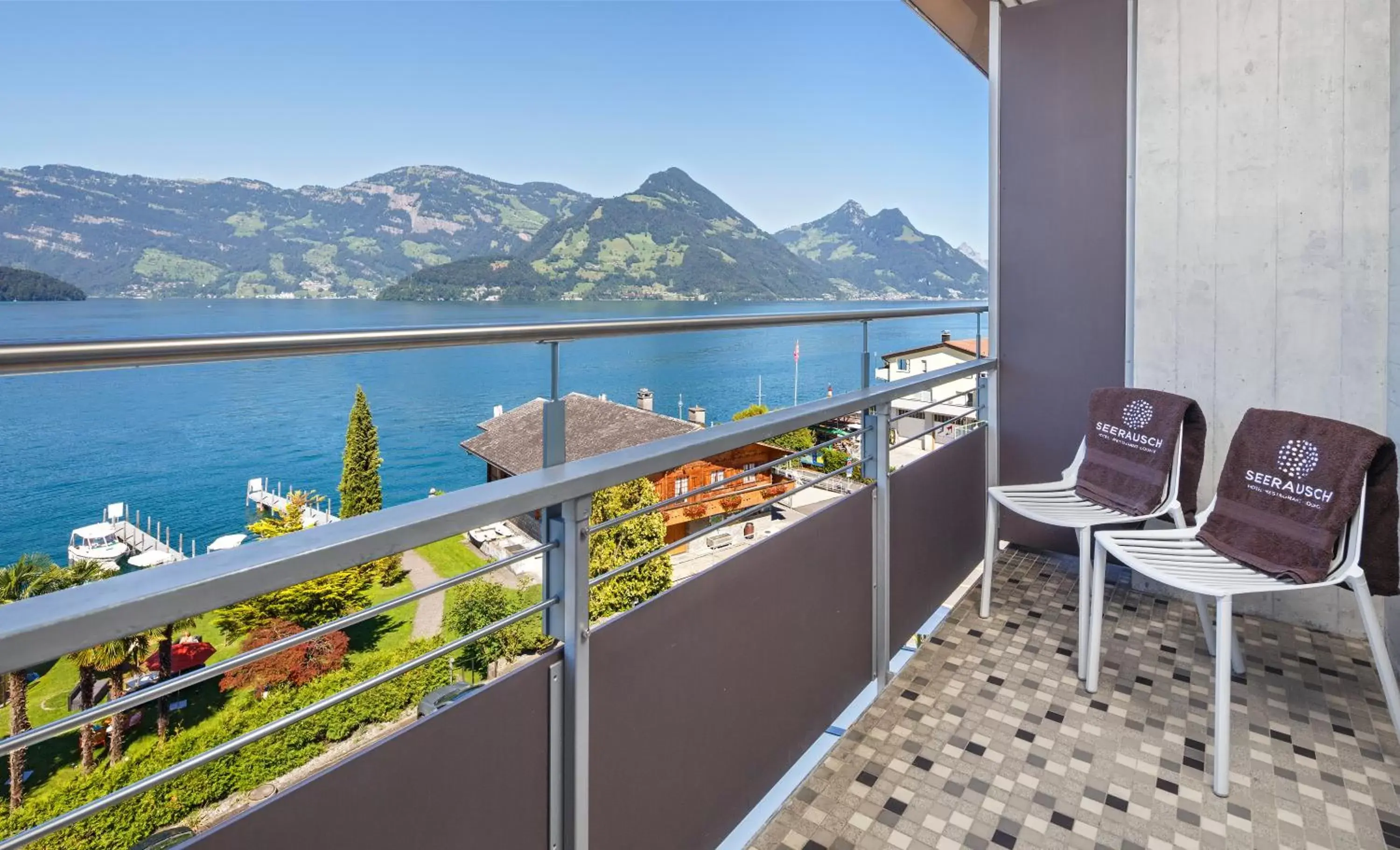 Balcony/Terrace in Seerausch Swiss Quality Hotel