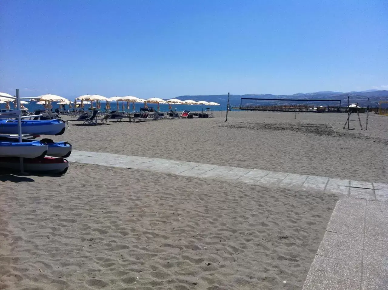 Beach in Best Western Hotel Imperiale