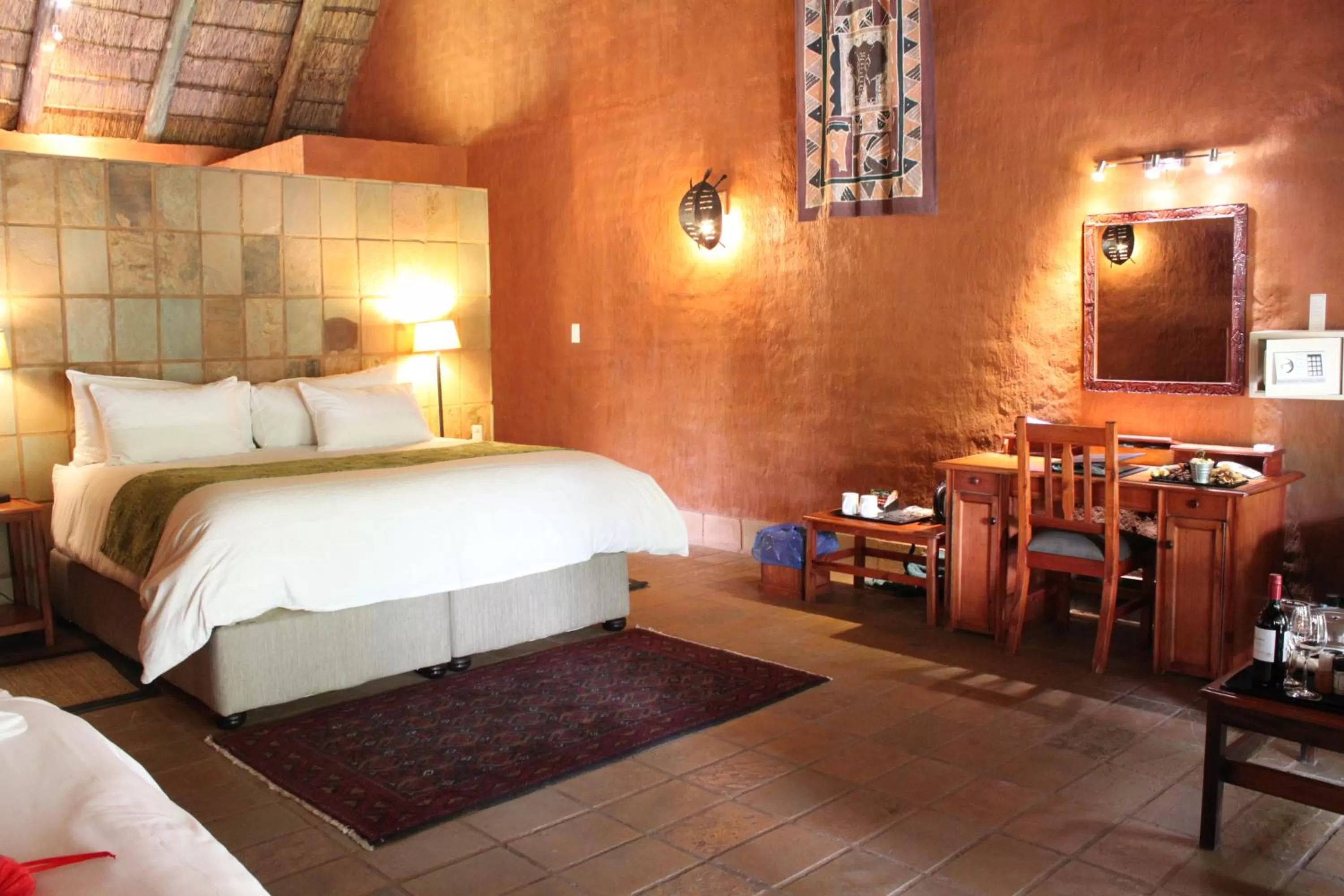 Seating area, Bed in Misty Hills Country Hotel, Conference Centre & Spa