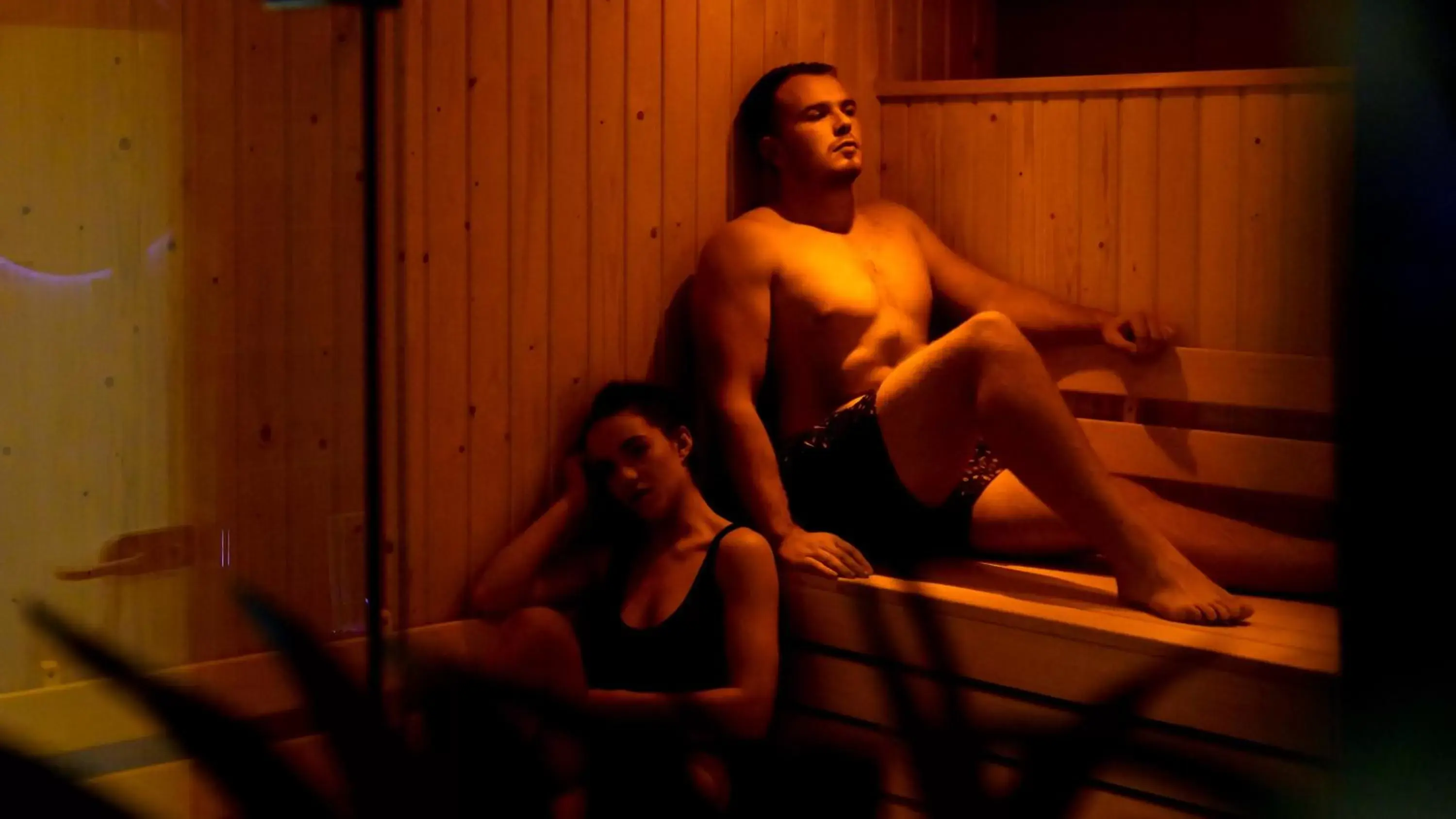 Sauna, Guests in The Gailes Hotel & Spa