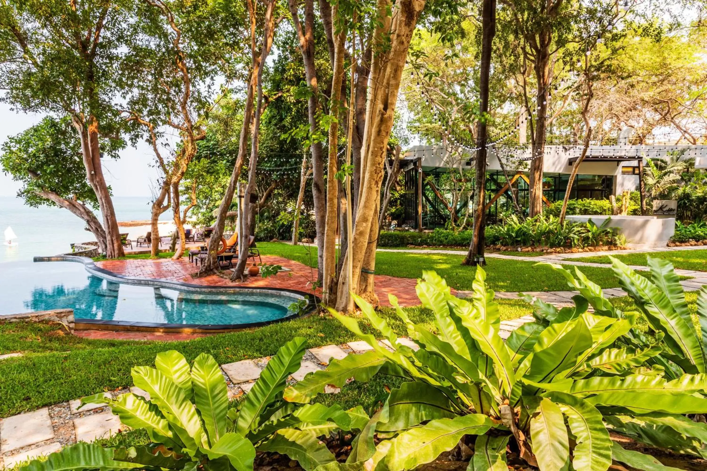 Garden, Swimming Pool in The Monttra Pattaya - SHA Extra Plus